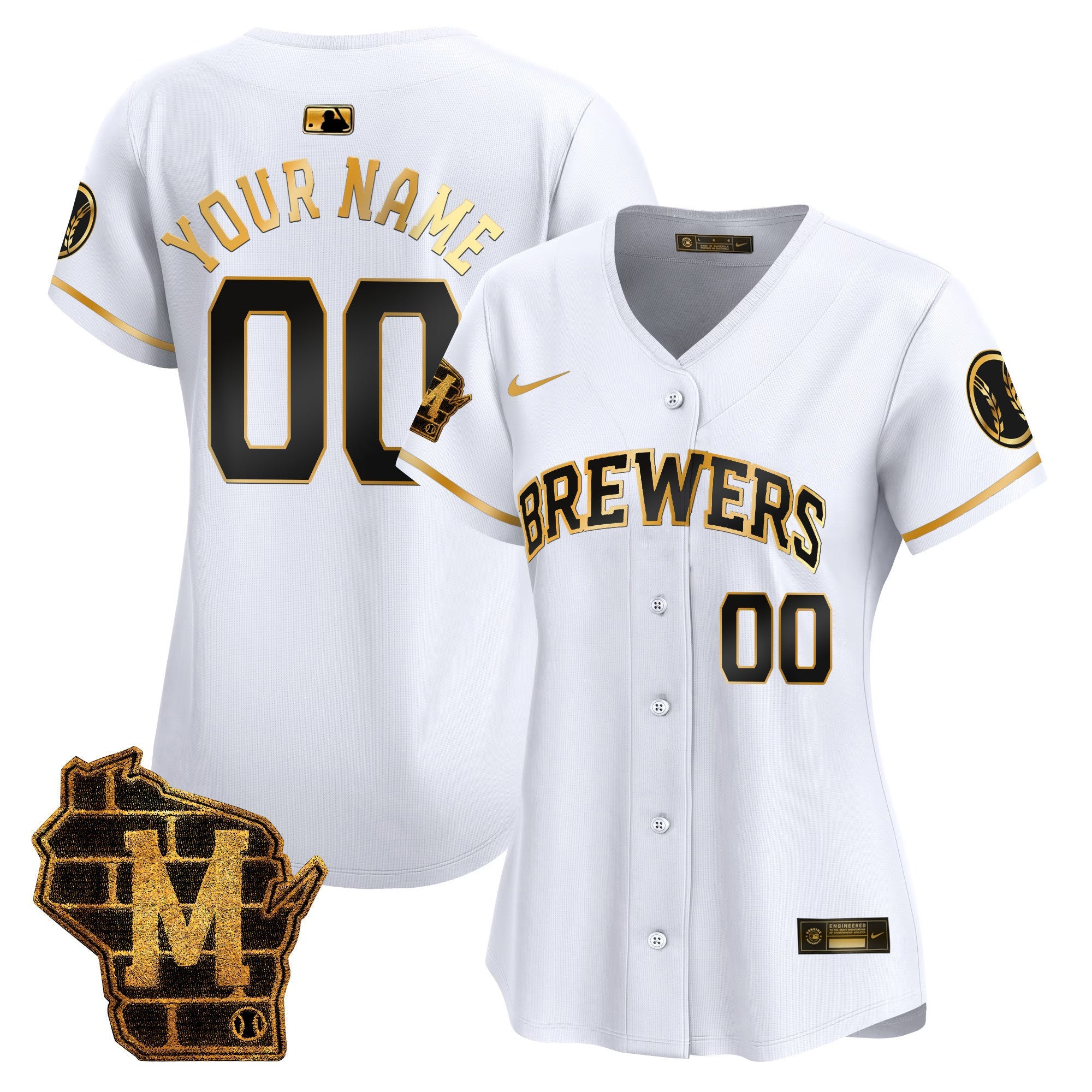 Milwaukee Home Patch Vapor Premier Limited Custom Jersey