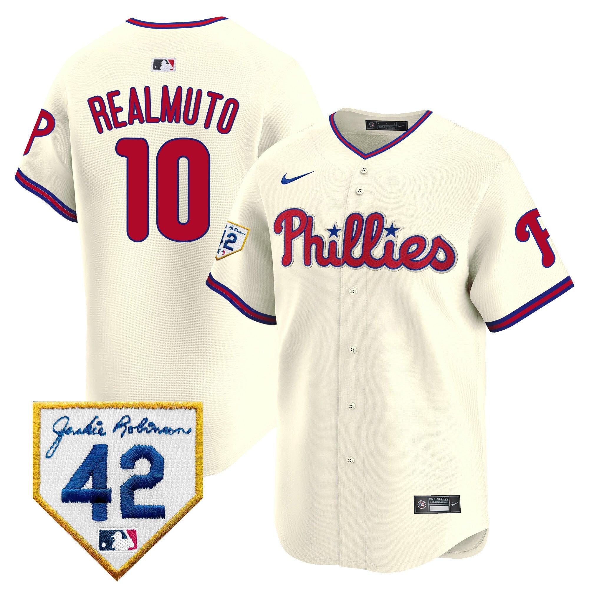 Men’s 2024 Jackie Robinson Patch Vapor Premier Limited Jersey