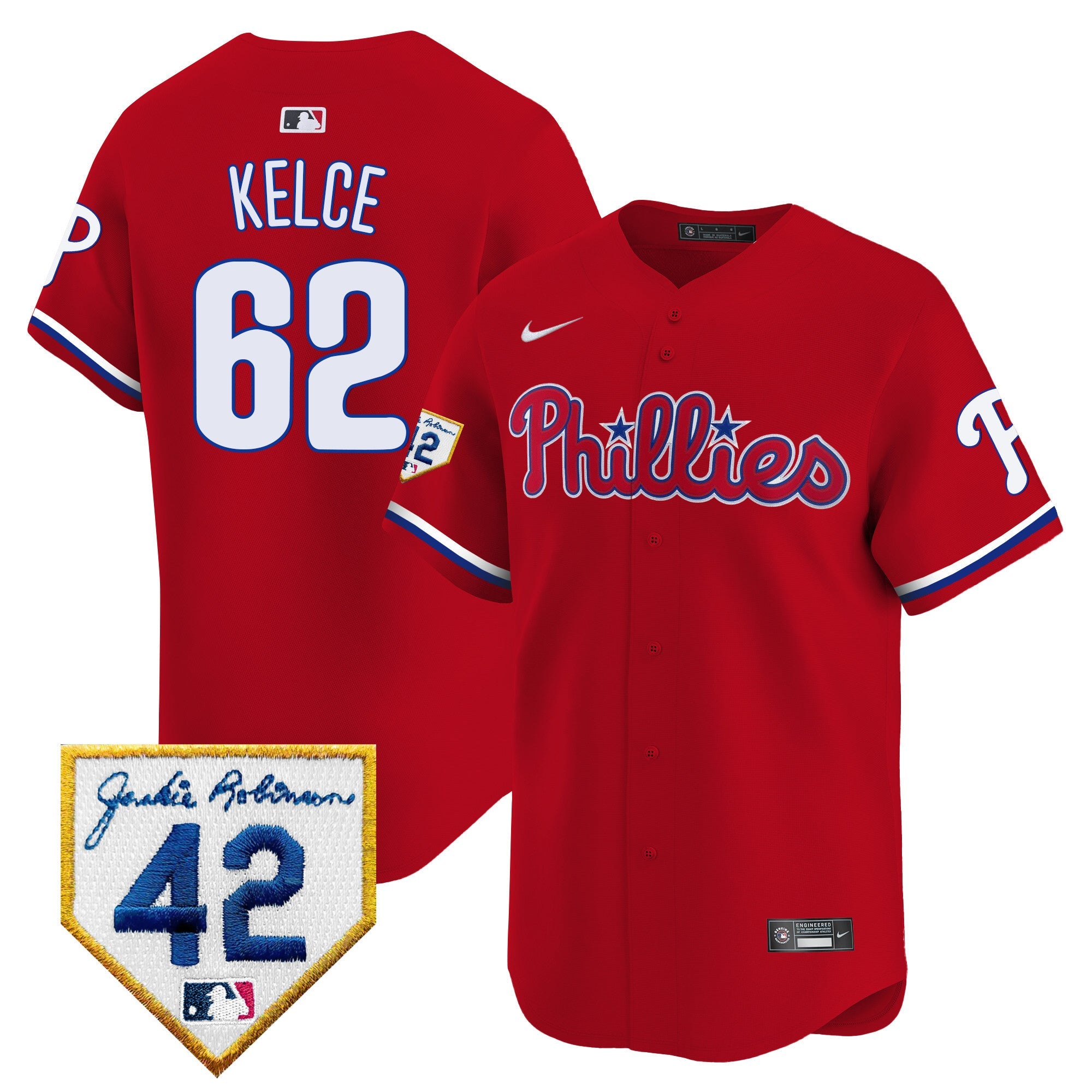 Men’s 2024 Jackie Robinson Patch Vapor Premier Limited Jersey