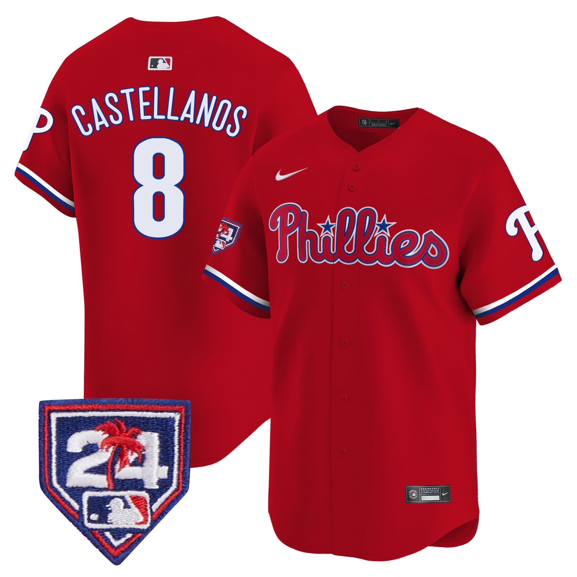 Men’s 2024 Spring Training Patch Vapor Premier Limited Jersey