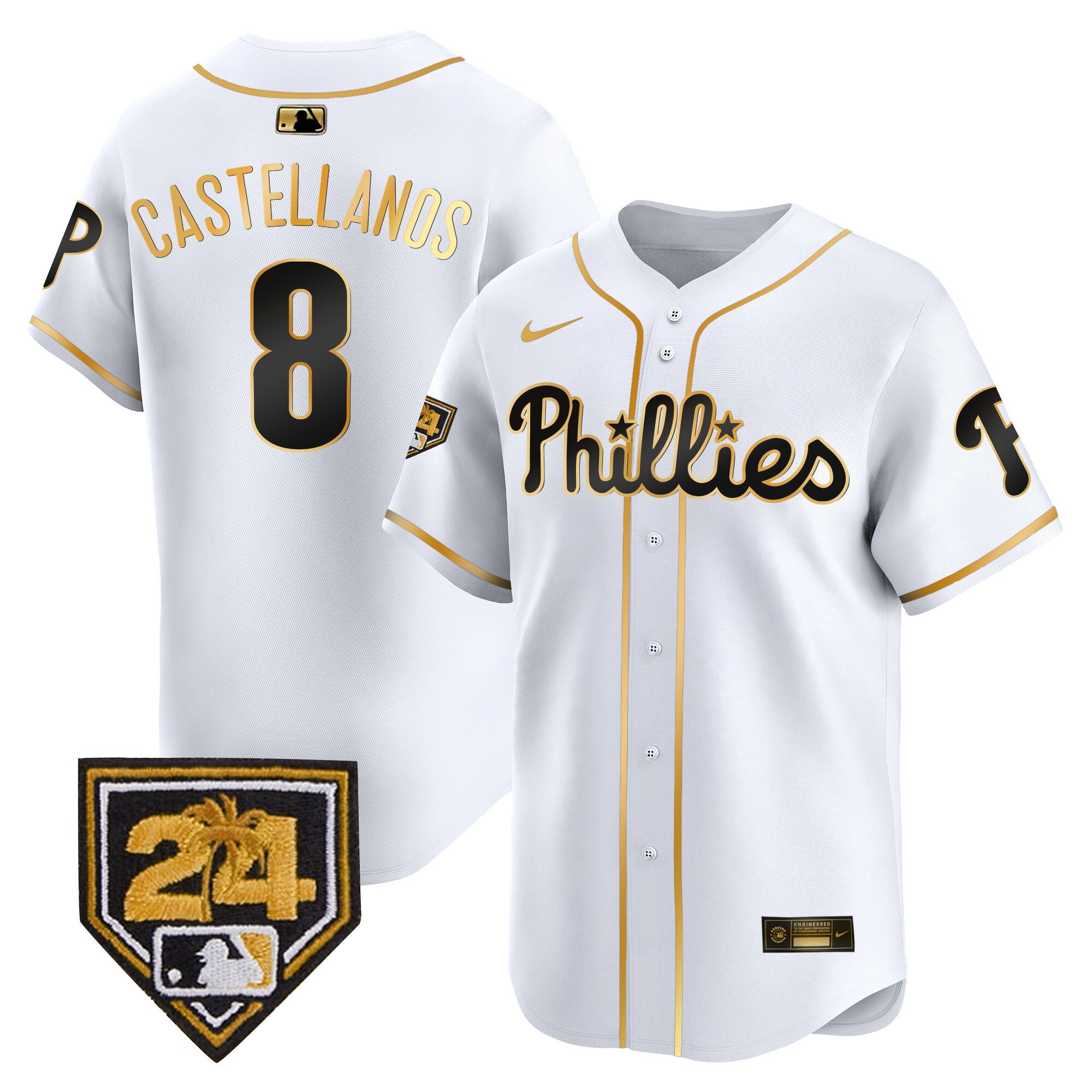 Men’s 2024 Spring Training Patch Vapor Premier Limited Jersey