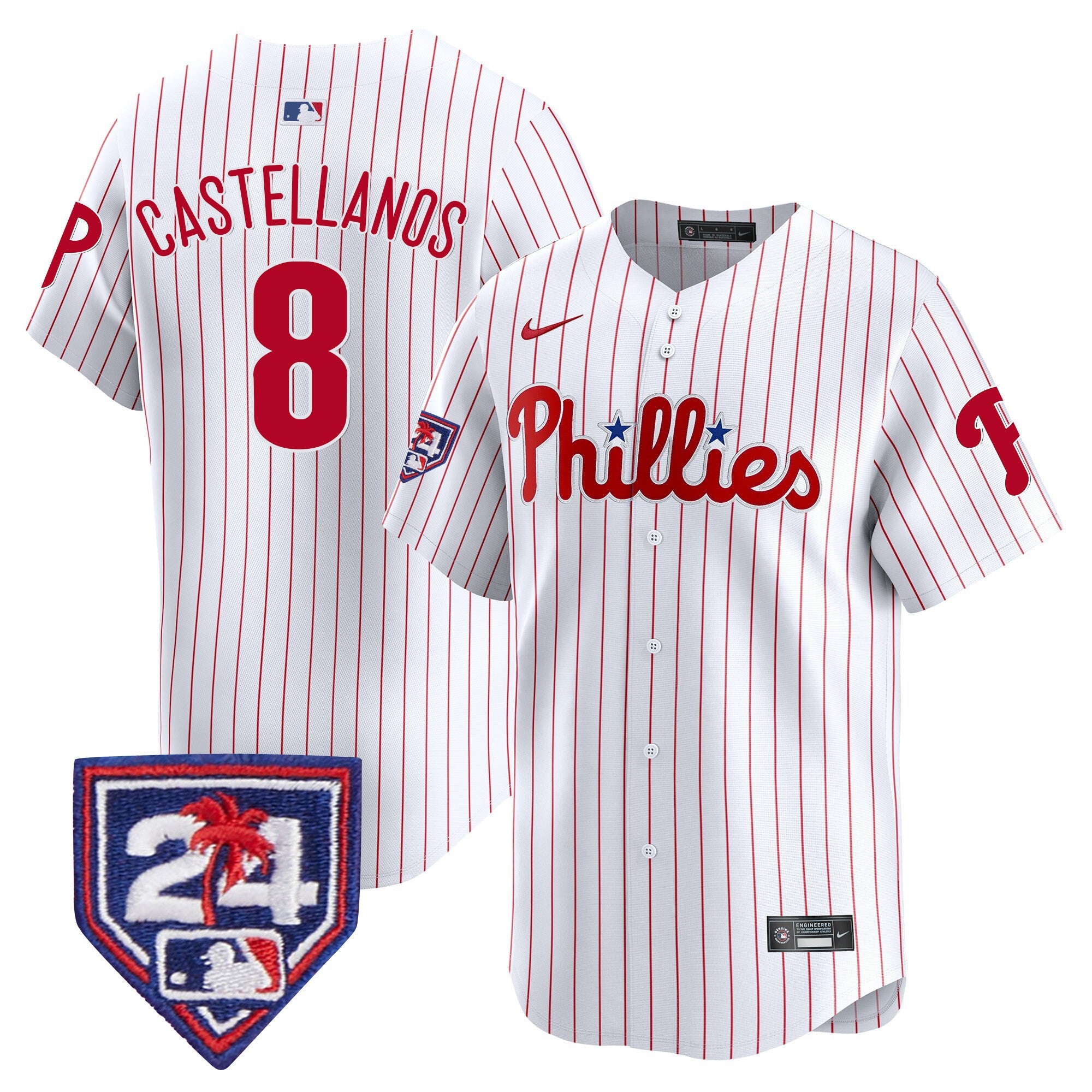 Men’s 2024 Spring Training Patch Vapor Premier Limited Jersey