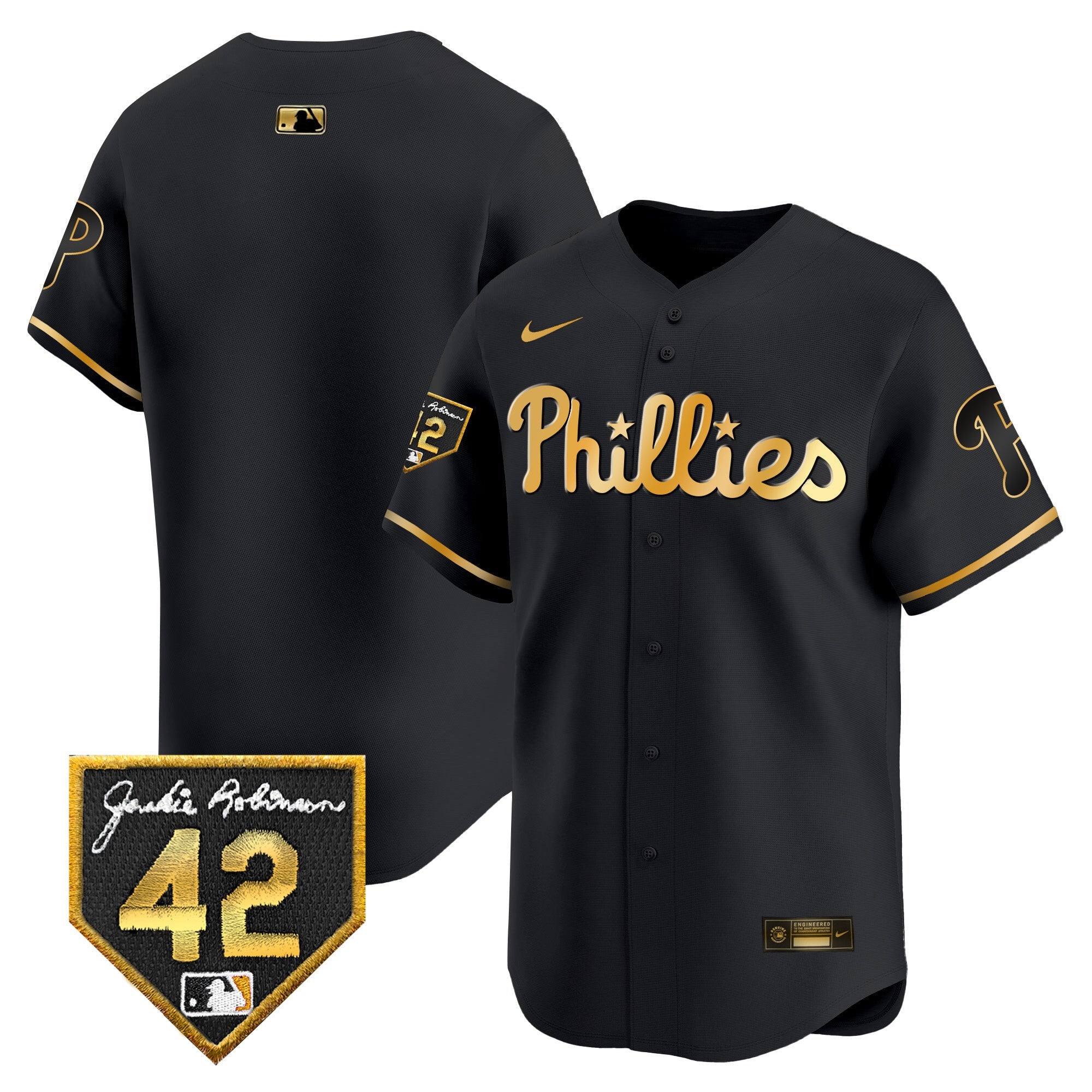 Men’s 2024 Jackie Robinson Patch Vapor Premier Limited Jersey