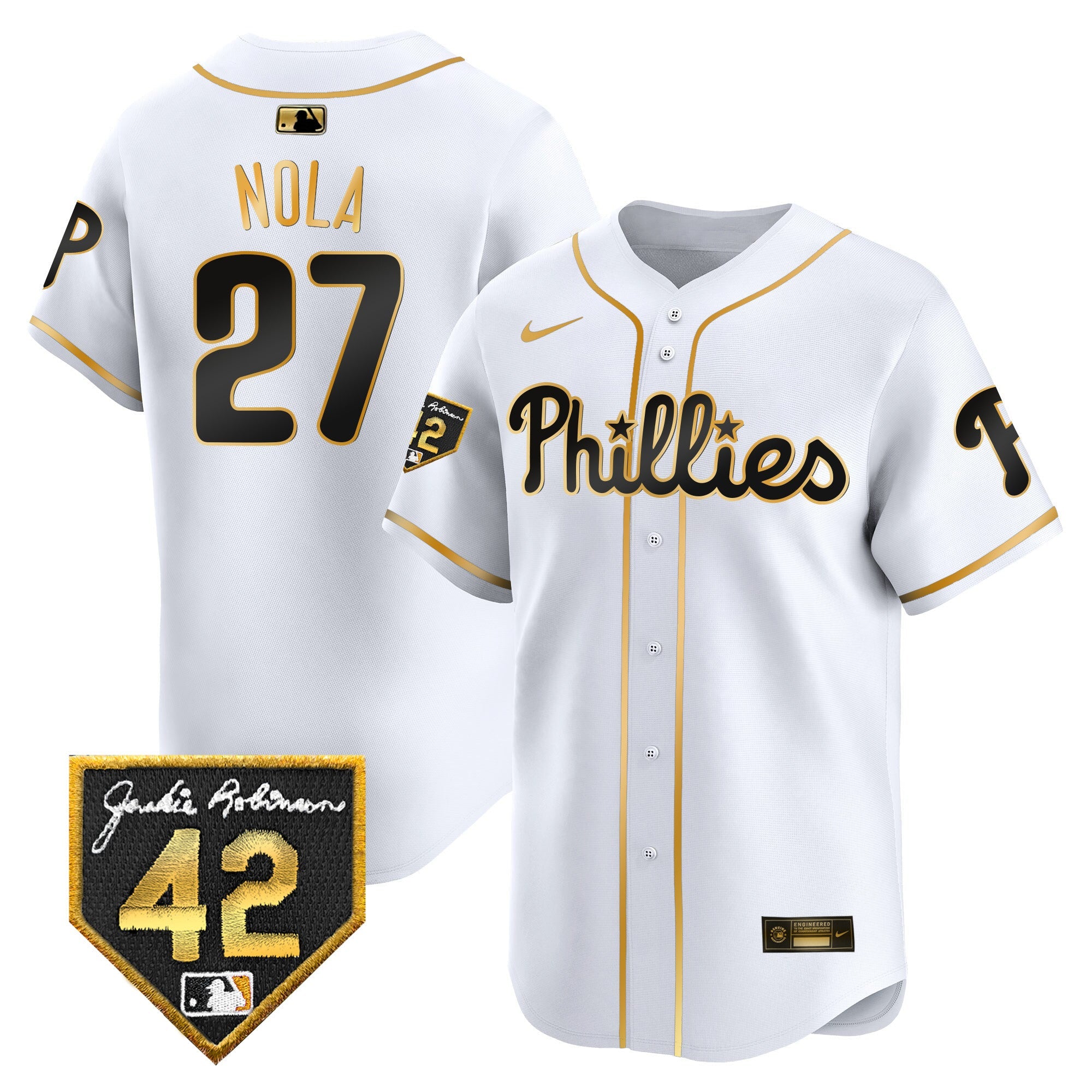 Men’s 2024 Jackie Robinson Patch Vapor Premier Limited Jersey