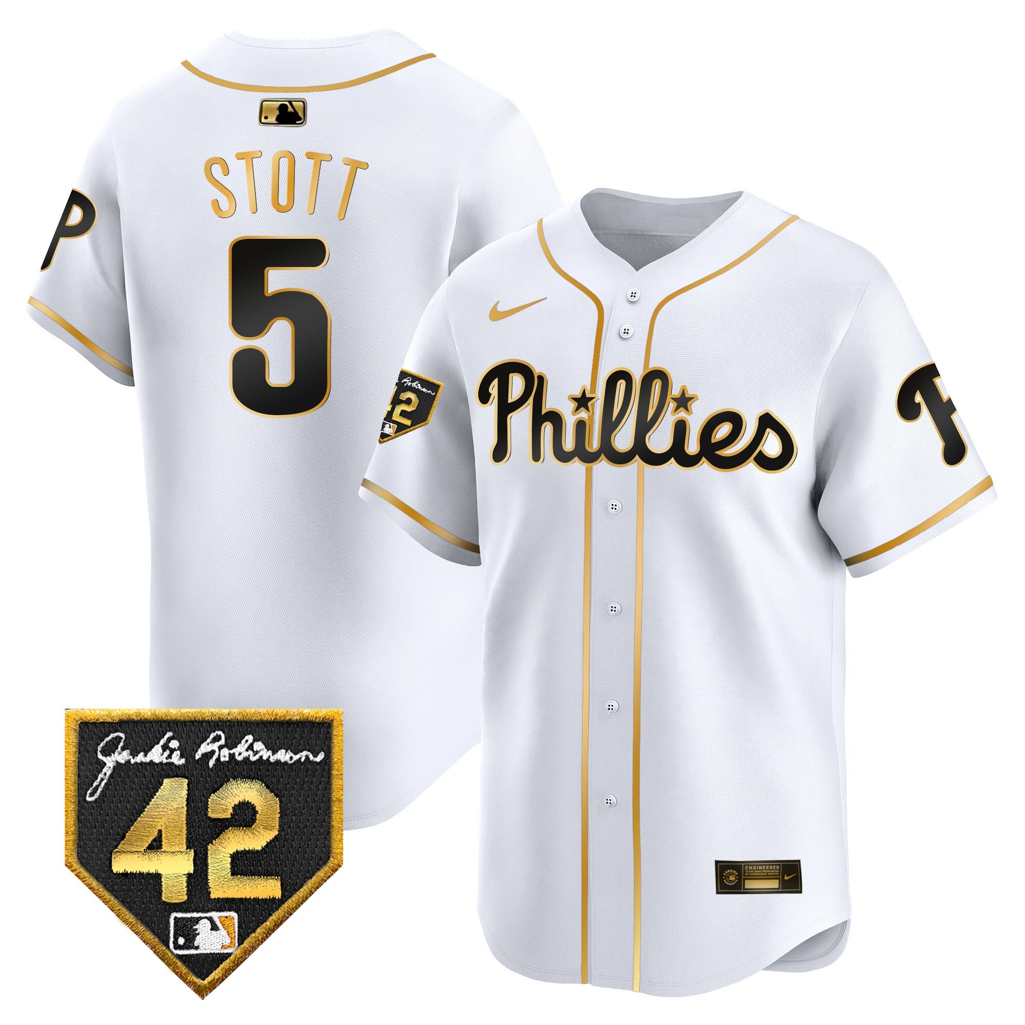 Men’s 2024 Jackie Robinson Patch Vapor Premier Limited Jersey