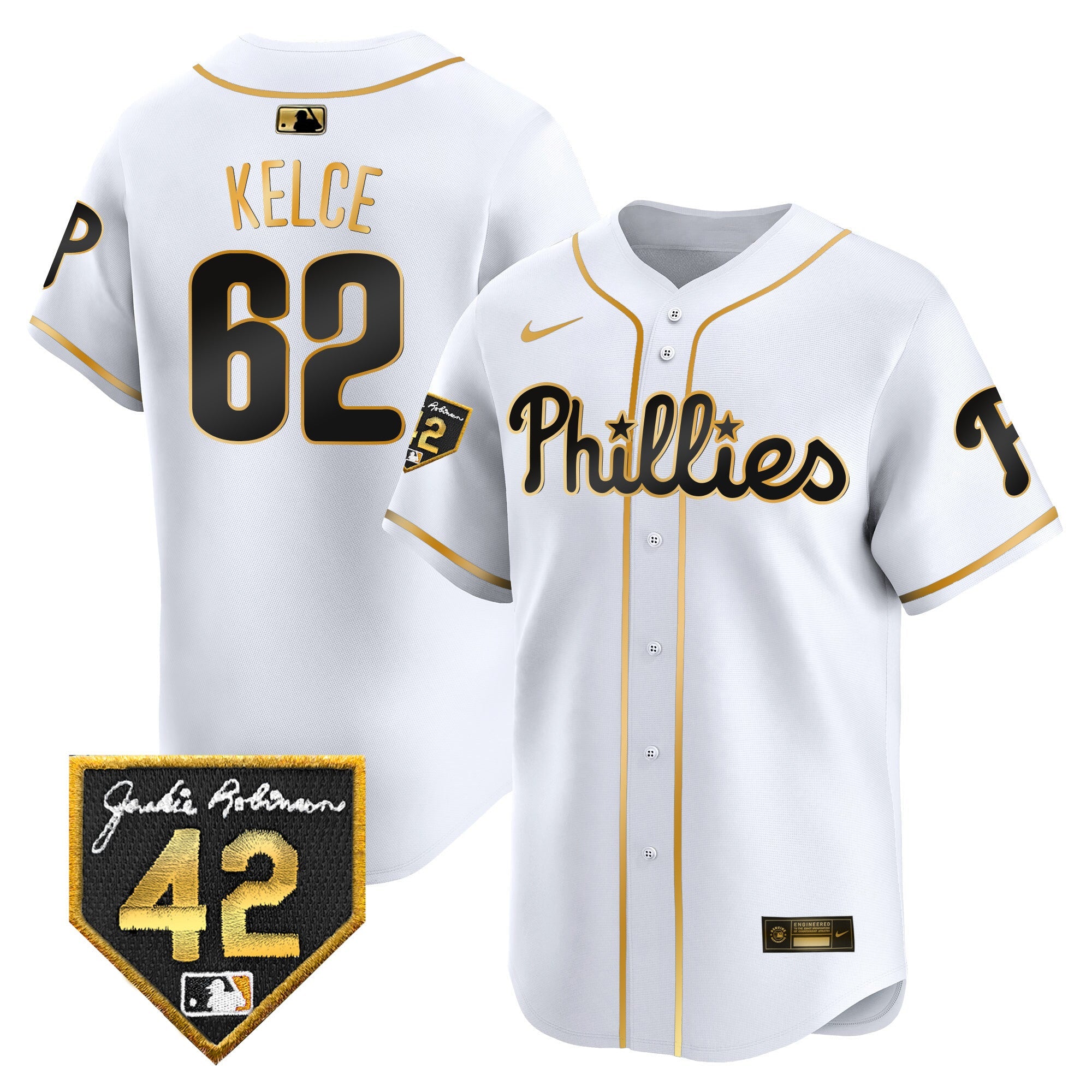 Men’s 2024 Jackie Robinson Patch Vapor Premier Limited Jersey