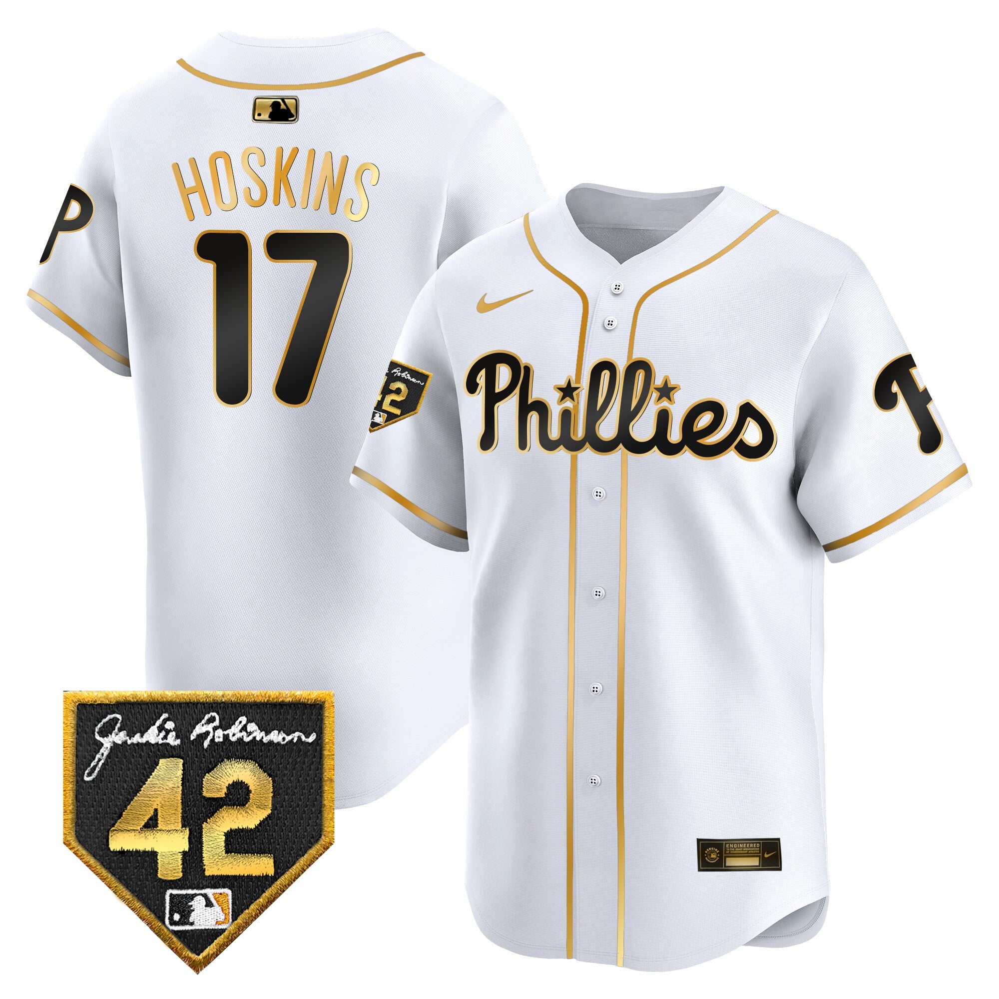 Men’s 2024 Jackie Robinson Patch Vapor Premier Limited Jersey