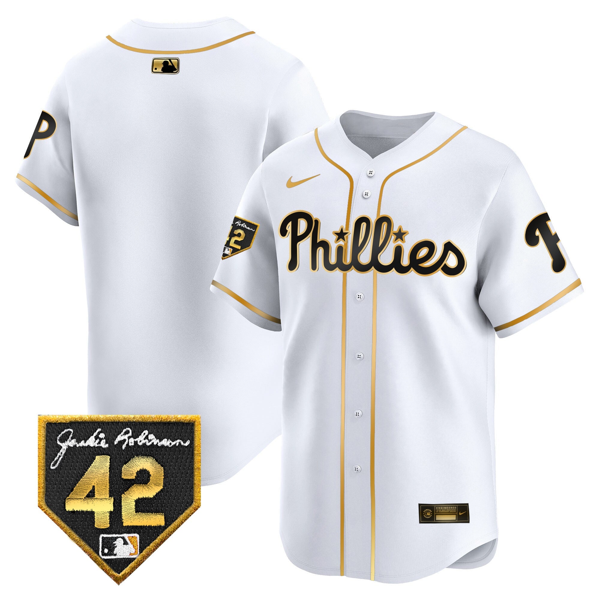 Men’s 2024 Jackie Robinson Patch Vapor Premier Limited Jersey