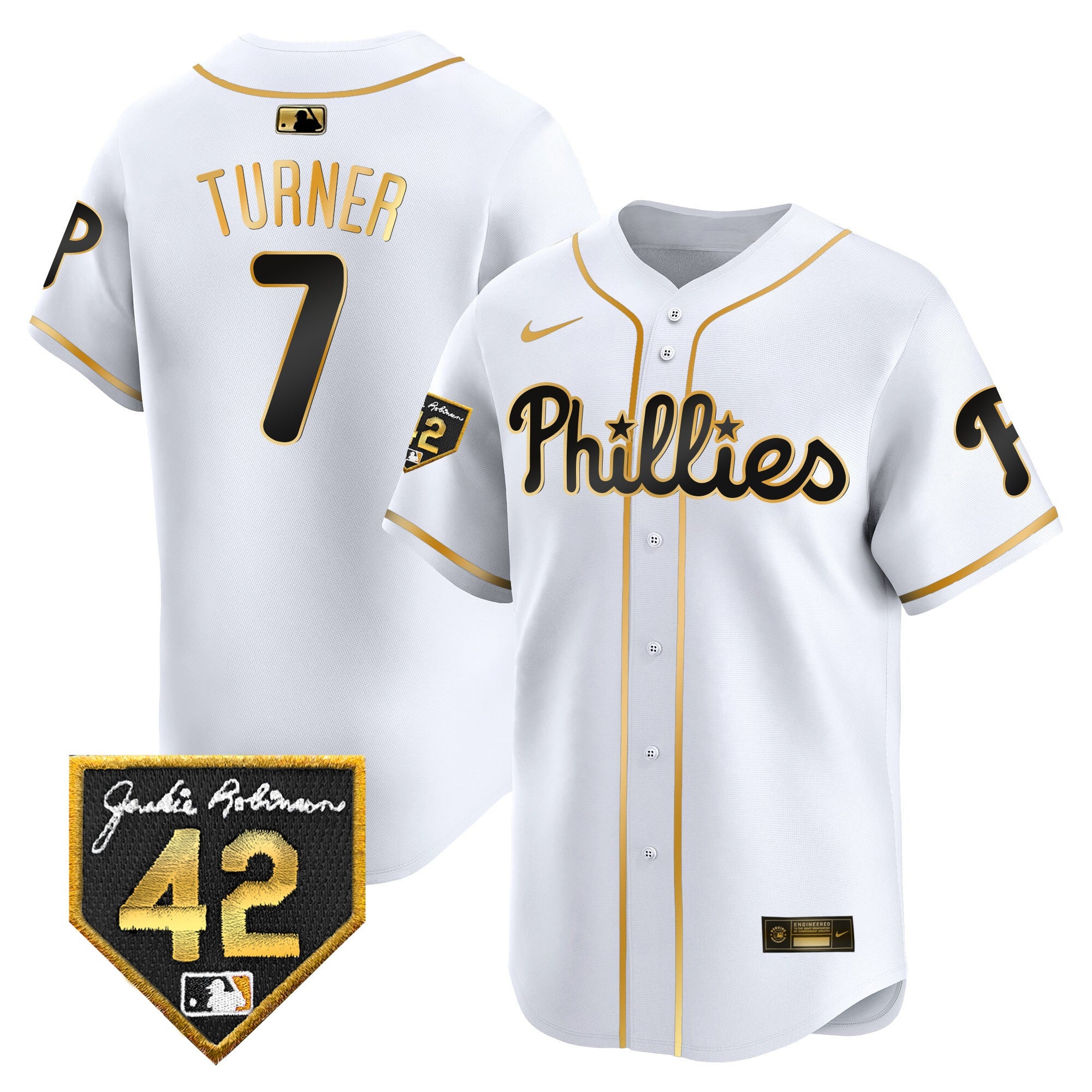 Men’s 2024 Jackie Robinson Patch Vapor Premier Limited Jersey