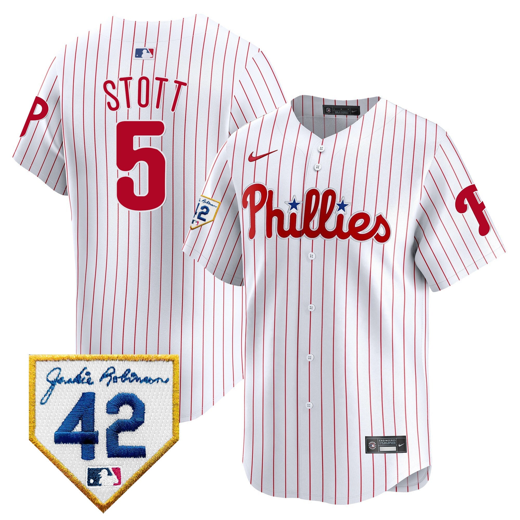Men’s 2024 Jackie Robinson Patch Vapor Premier Limited Jersey