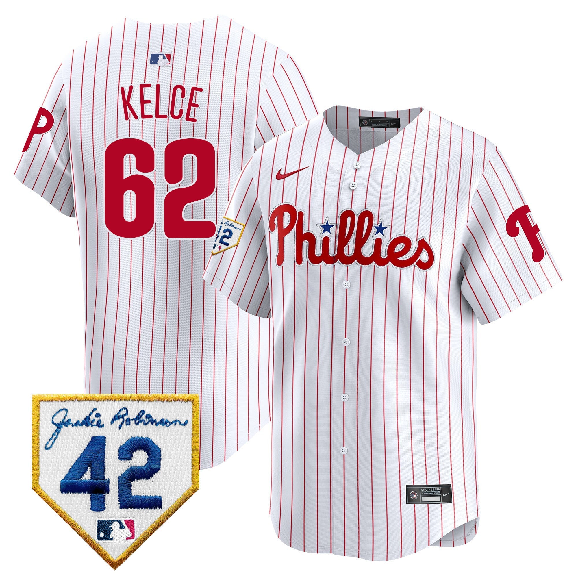 Men’s 2024 Jackie Robinson Patch Vapor Premier Limited Jersey
