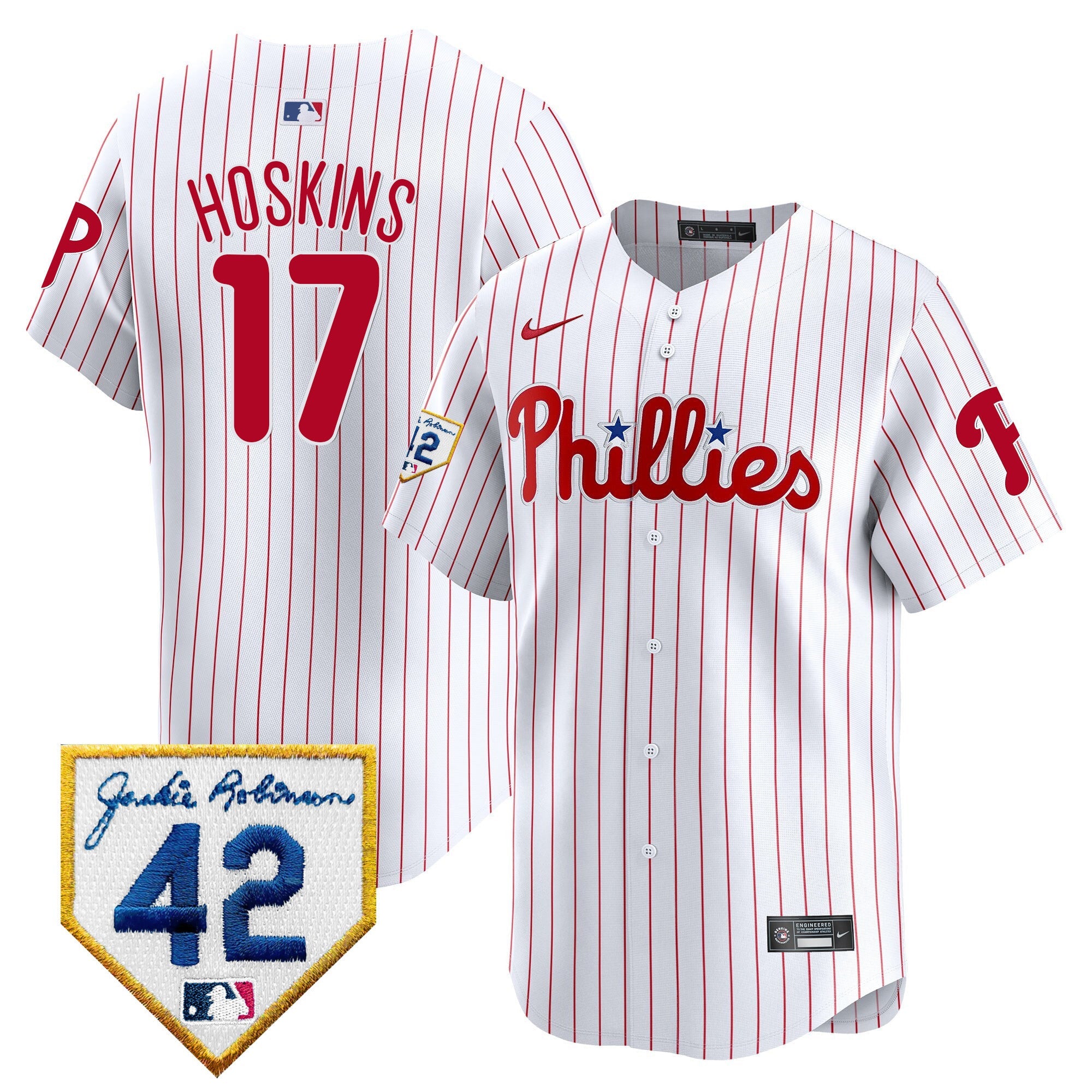Men’s 2024 Jackie Robinson Patch Vapor Premier Limited Jersey