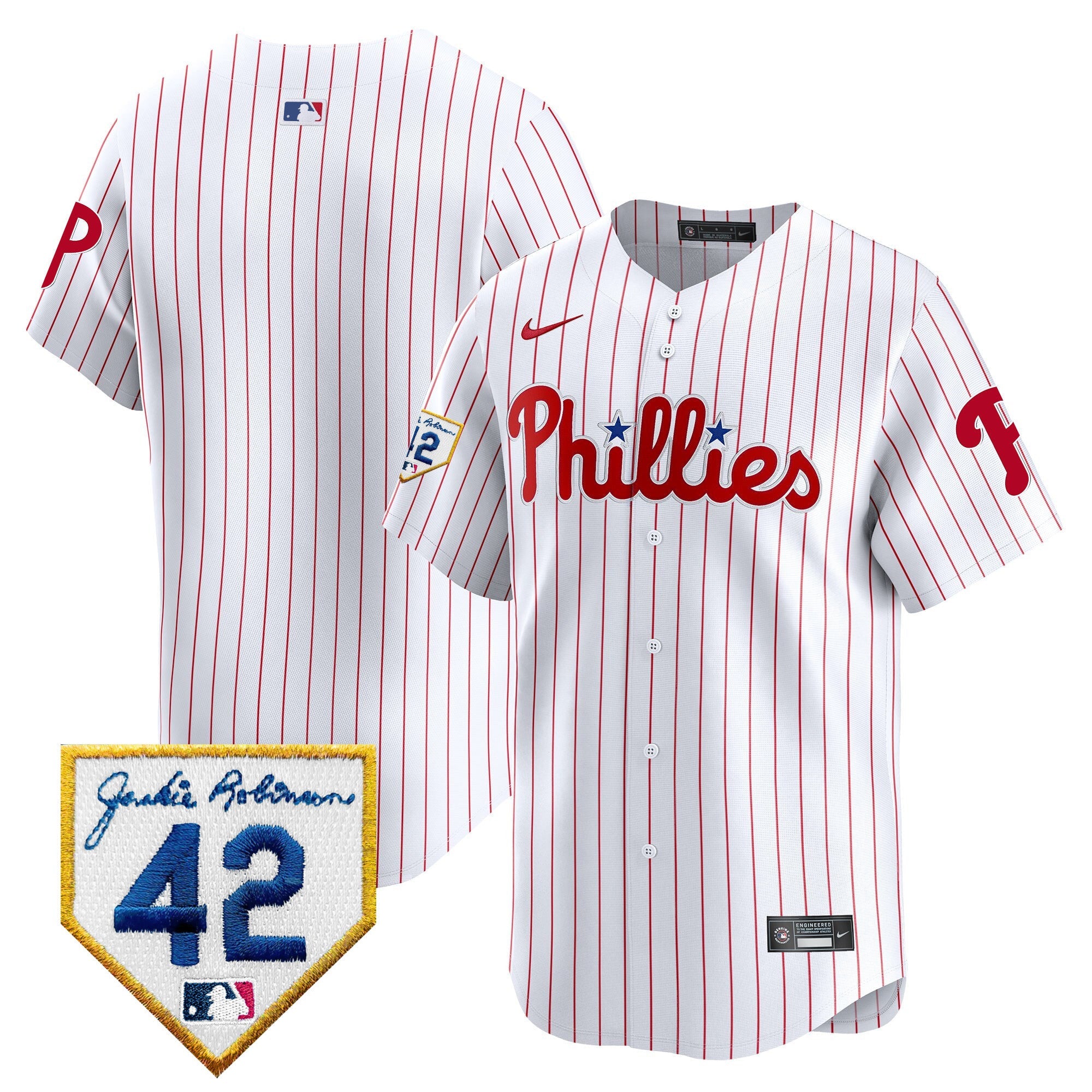 Men’s 2024 Jackie Robinson Patch Vapor Premier Limited Jersey
