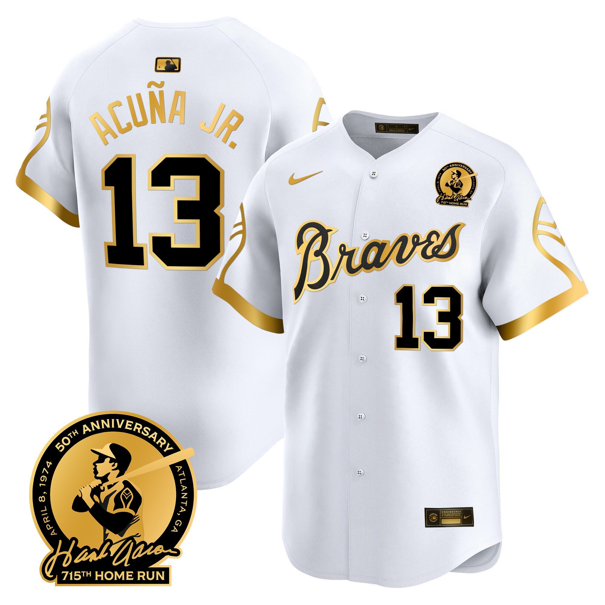 Men’s Atlanta Throwback 1974 – 1982 Vapor Premier Limited Jersey