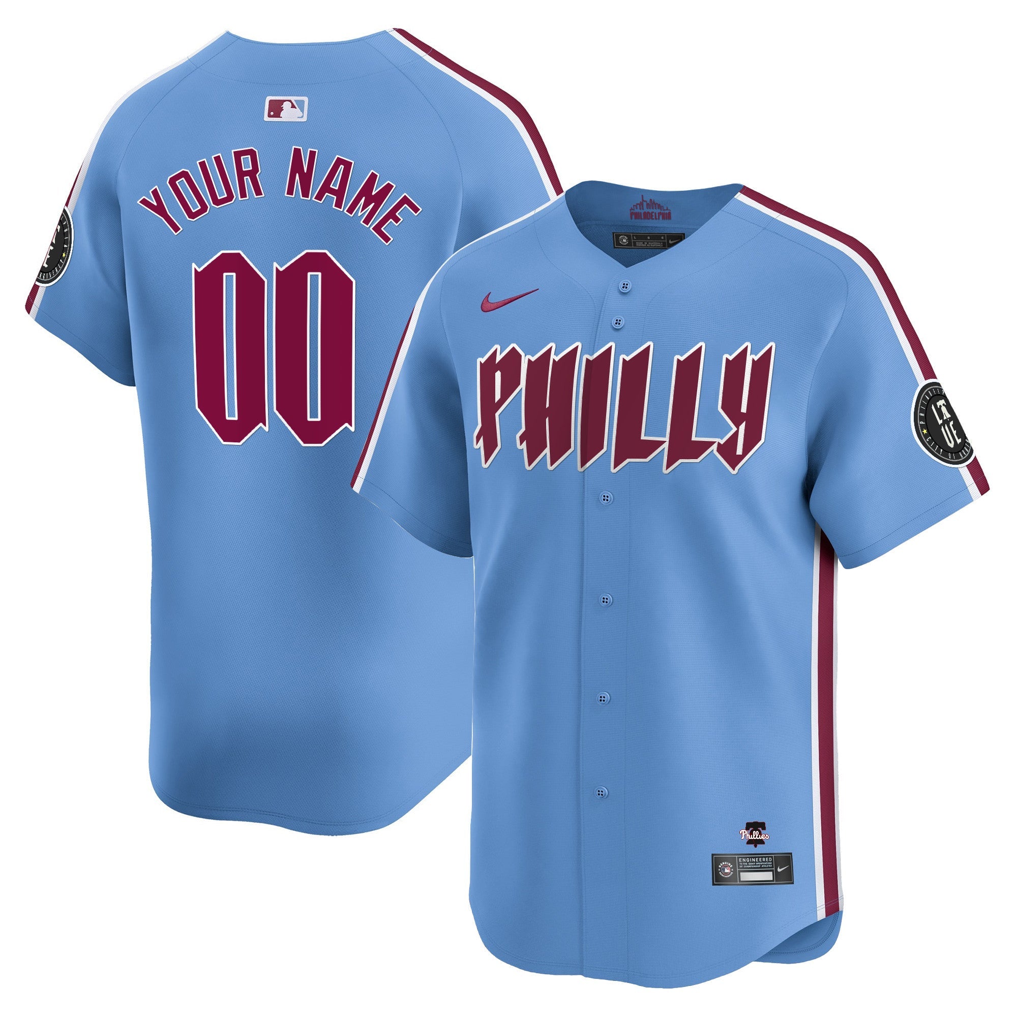 2024 City Connect Vapor Premier Limited Custtom Jersey
