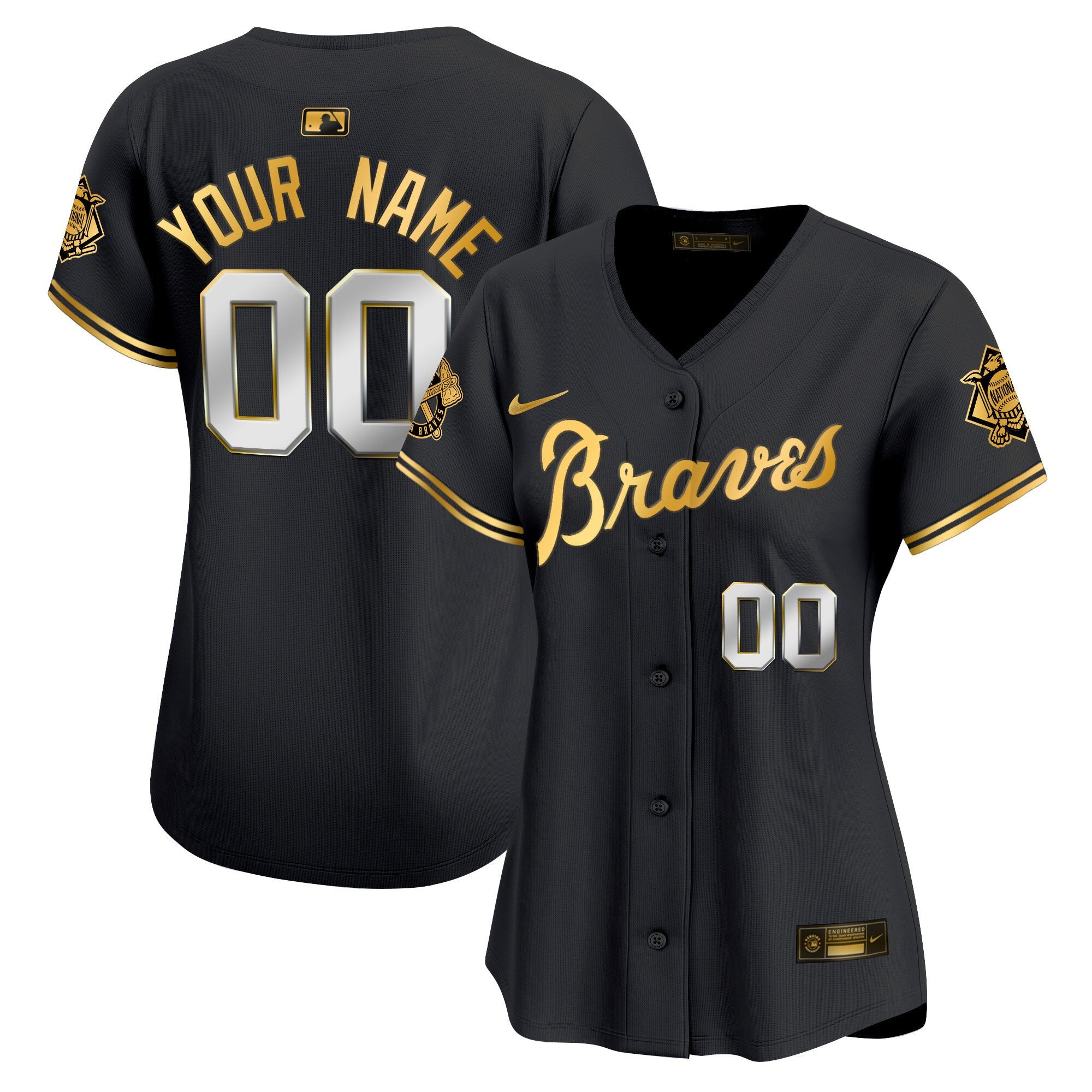 Atlanta Peaches n’ Cream Vapor Premier Limited Custom Jersey