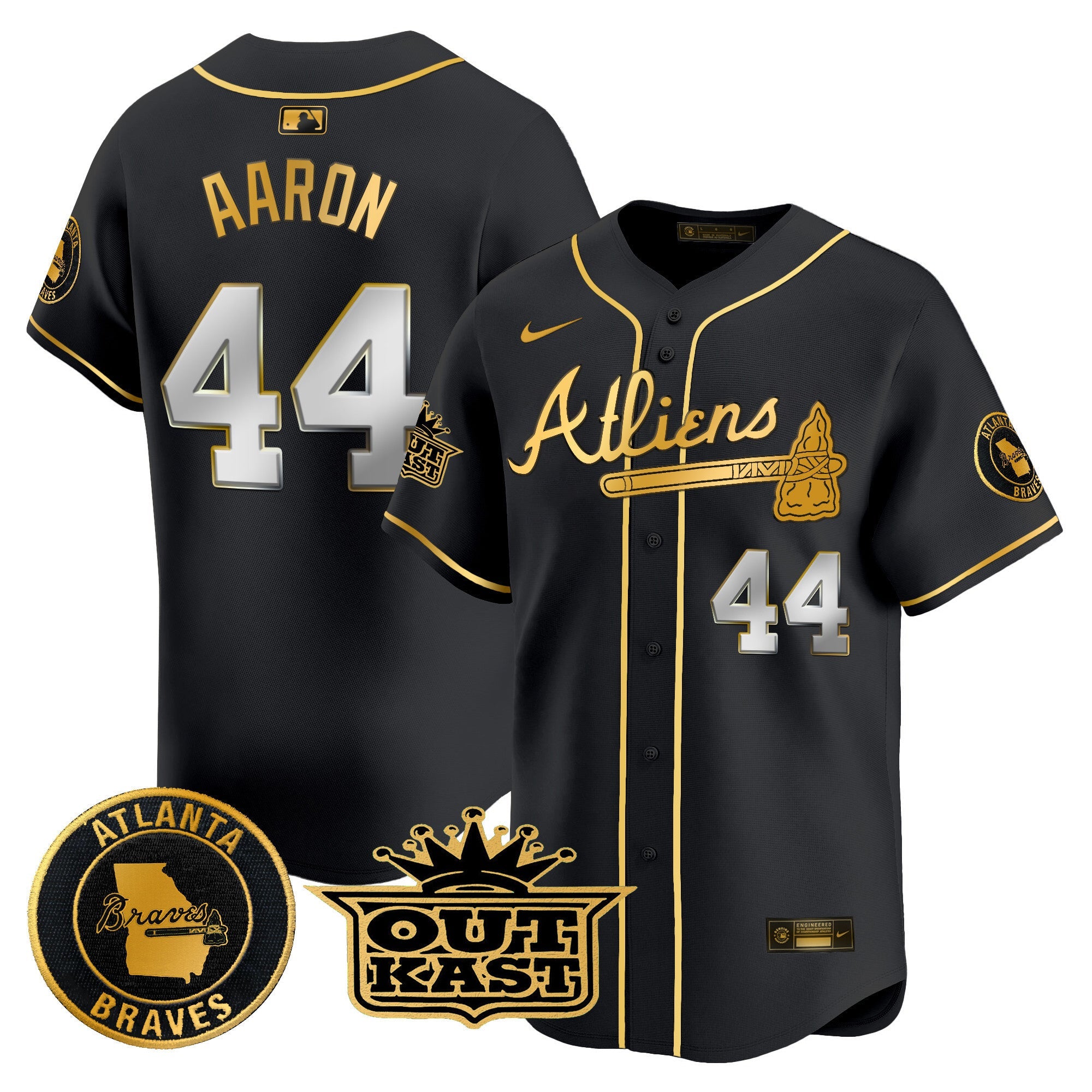 Men’s Atlanta Atliens Vapor Premier Limited Jersey