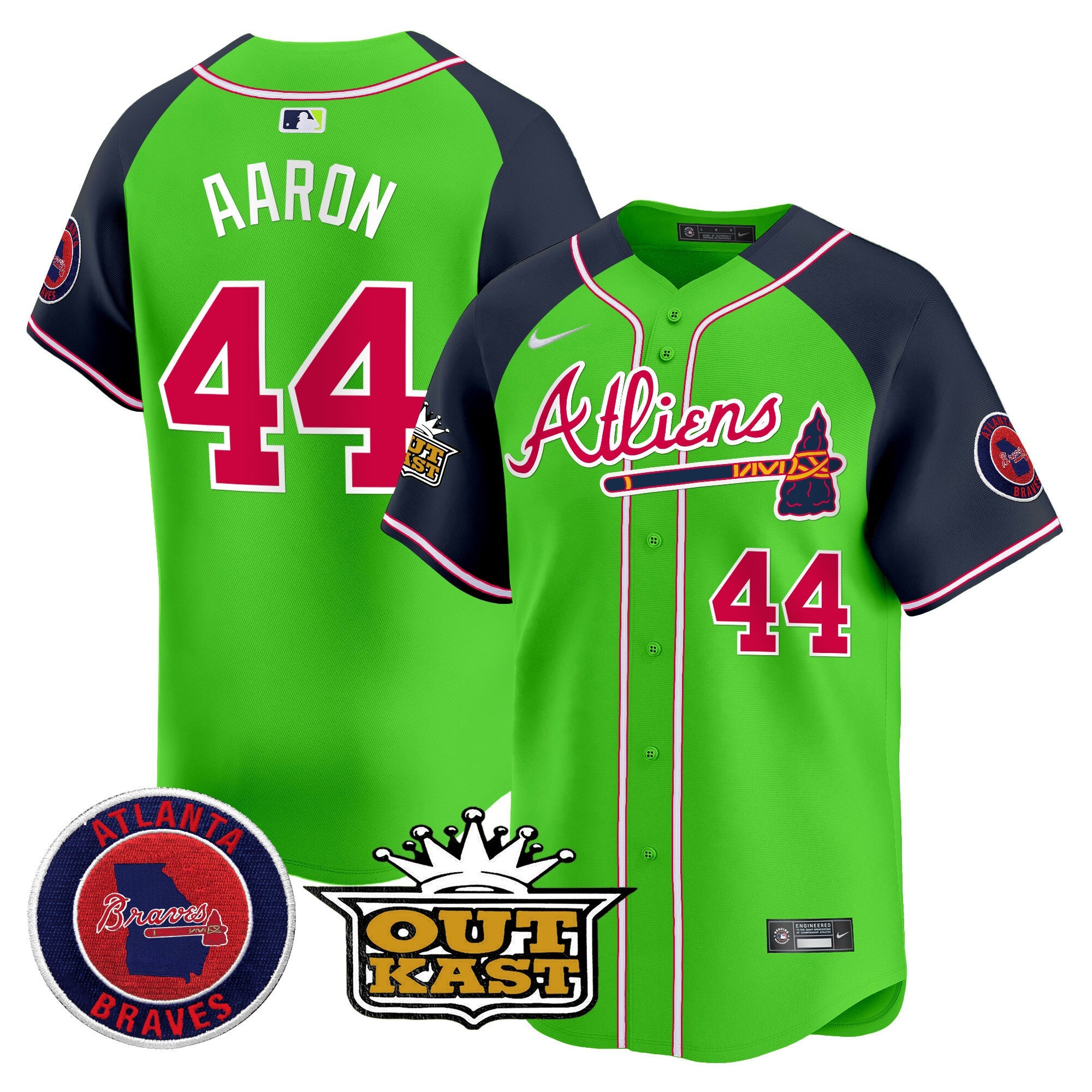 Men’s Atlanta Atliens Vapor Premier Limited Jersey