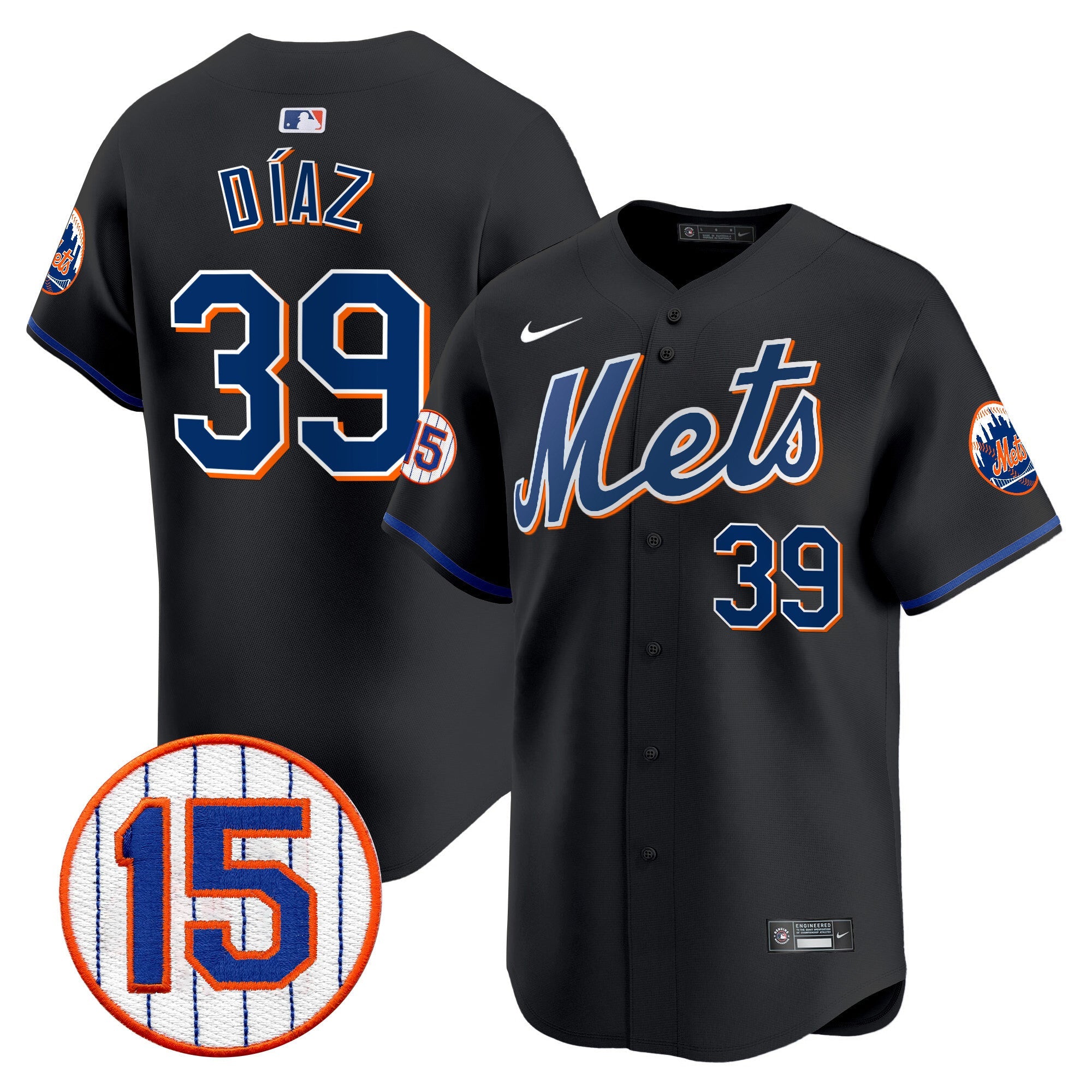 Men’s New York Jerry Grote Patch Vapor Premier Limited Jersey