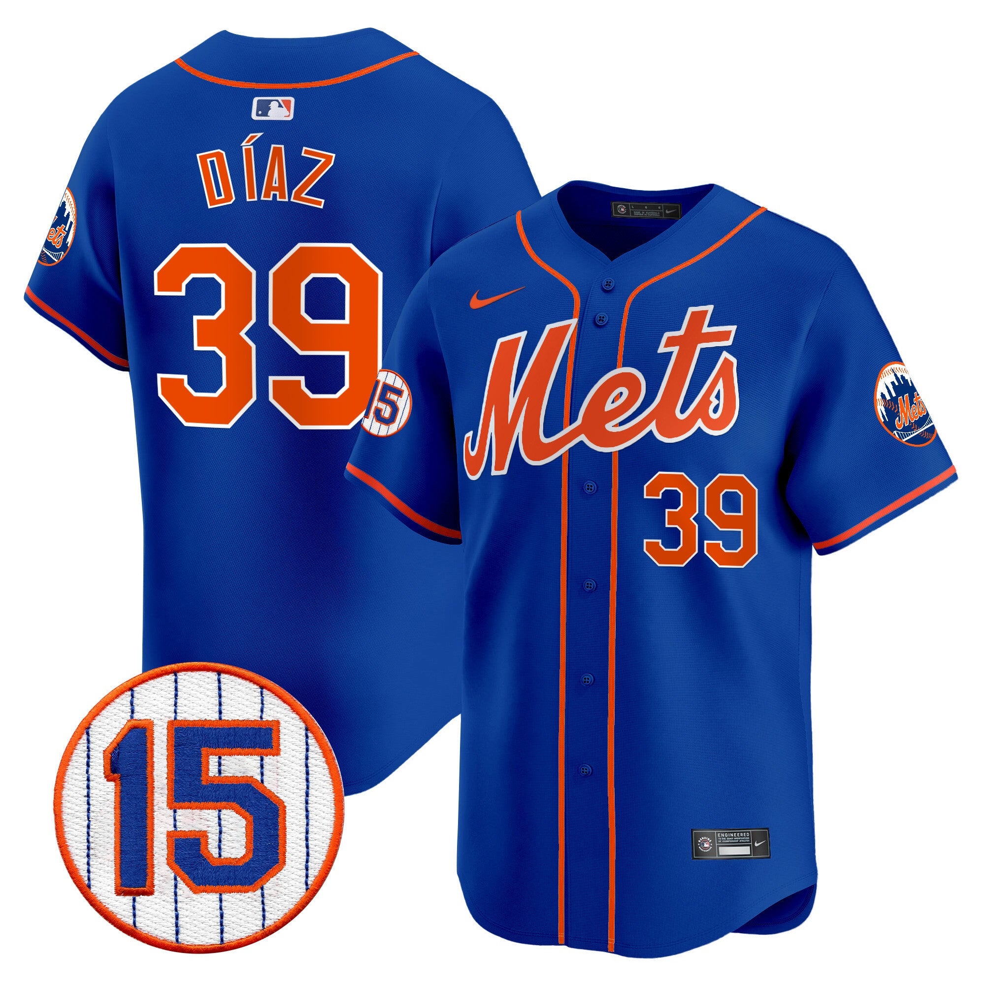 Men’s New York Jerry Grote Patch Vapor Premier Limited Jersey