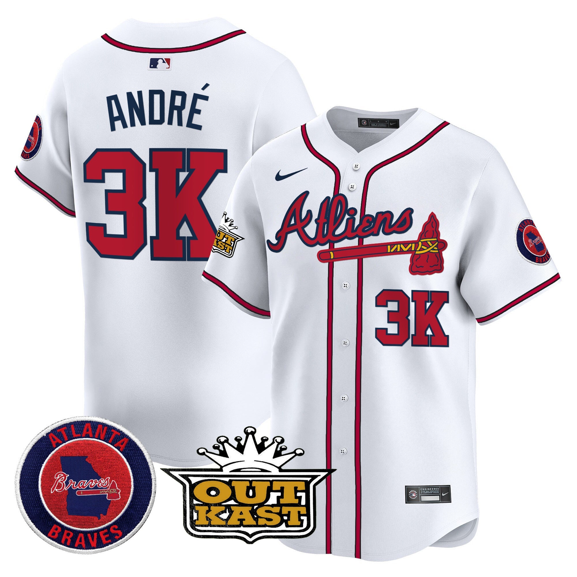 Men’s Atlanta Atliens Vapor Premier Limited Jersey
