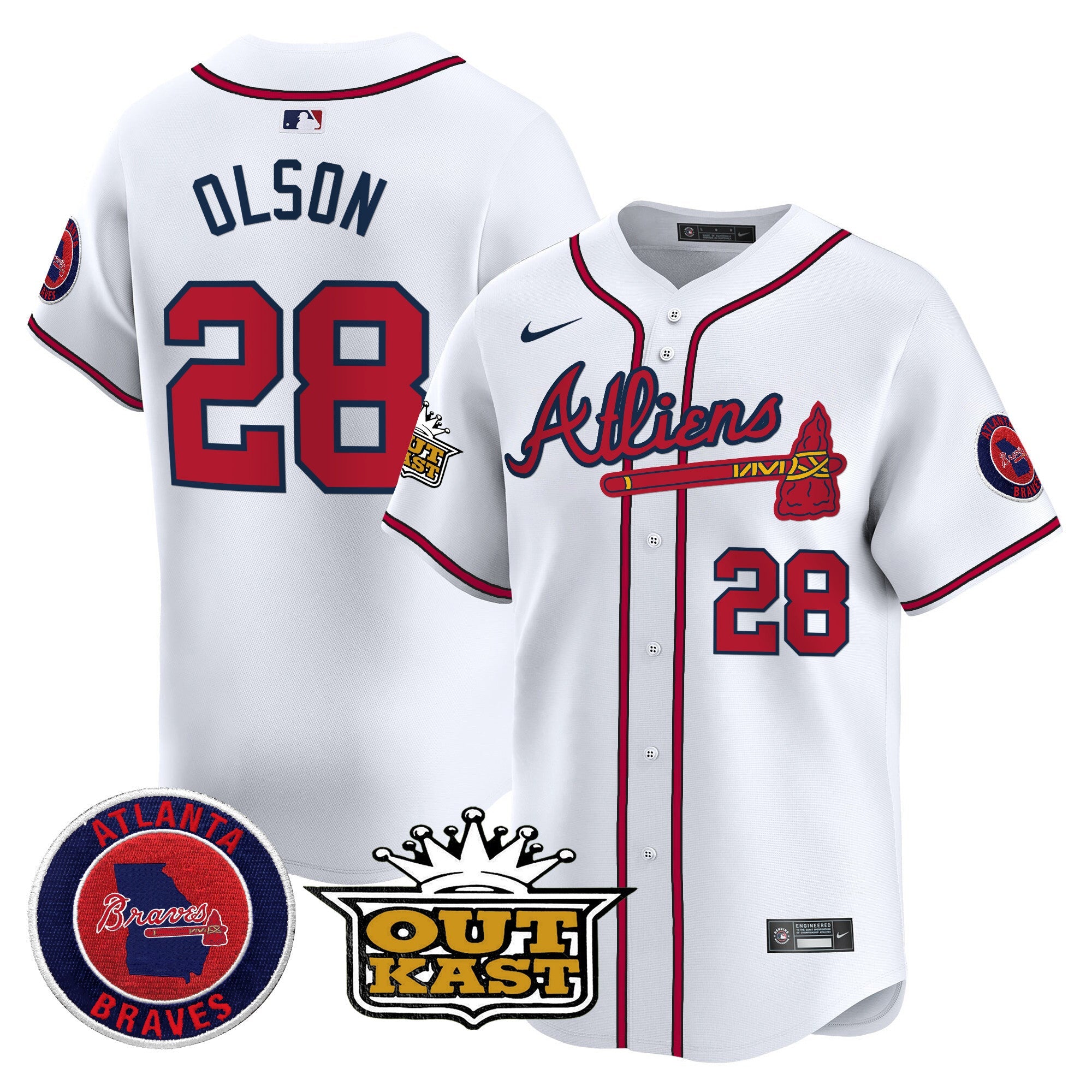 Men’s Atlanta Atliens Vapor Premier Limited Jersey