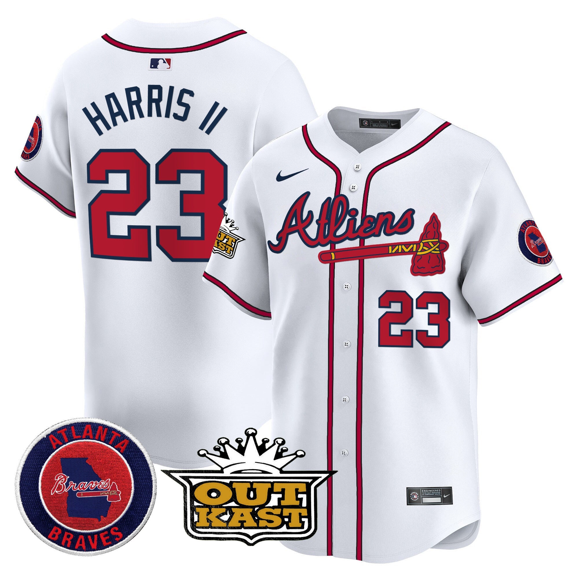 Men’s Atlanta Atliens Vapor Premier Limited Jersey