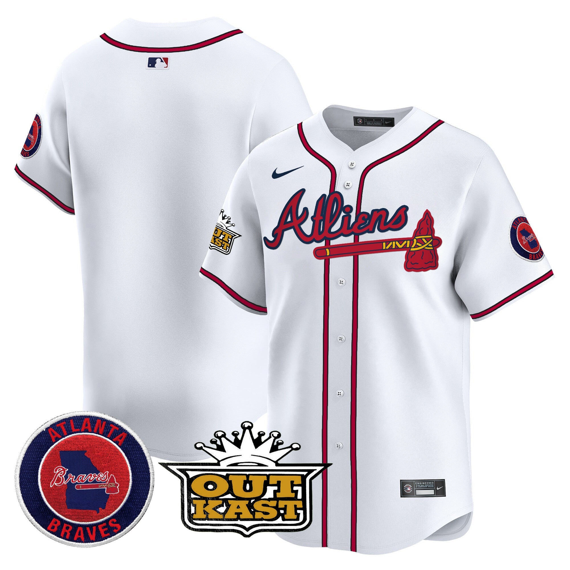 Men’s Atlanta Atliens Vapor Premier Limited Jersey