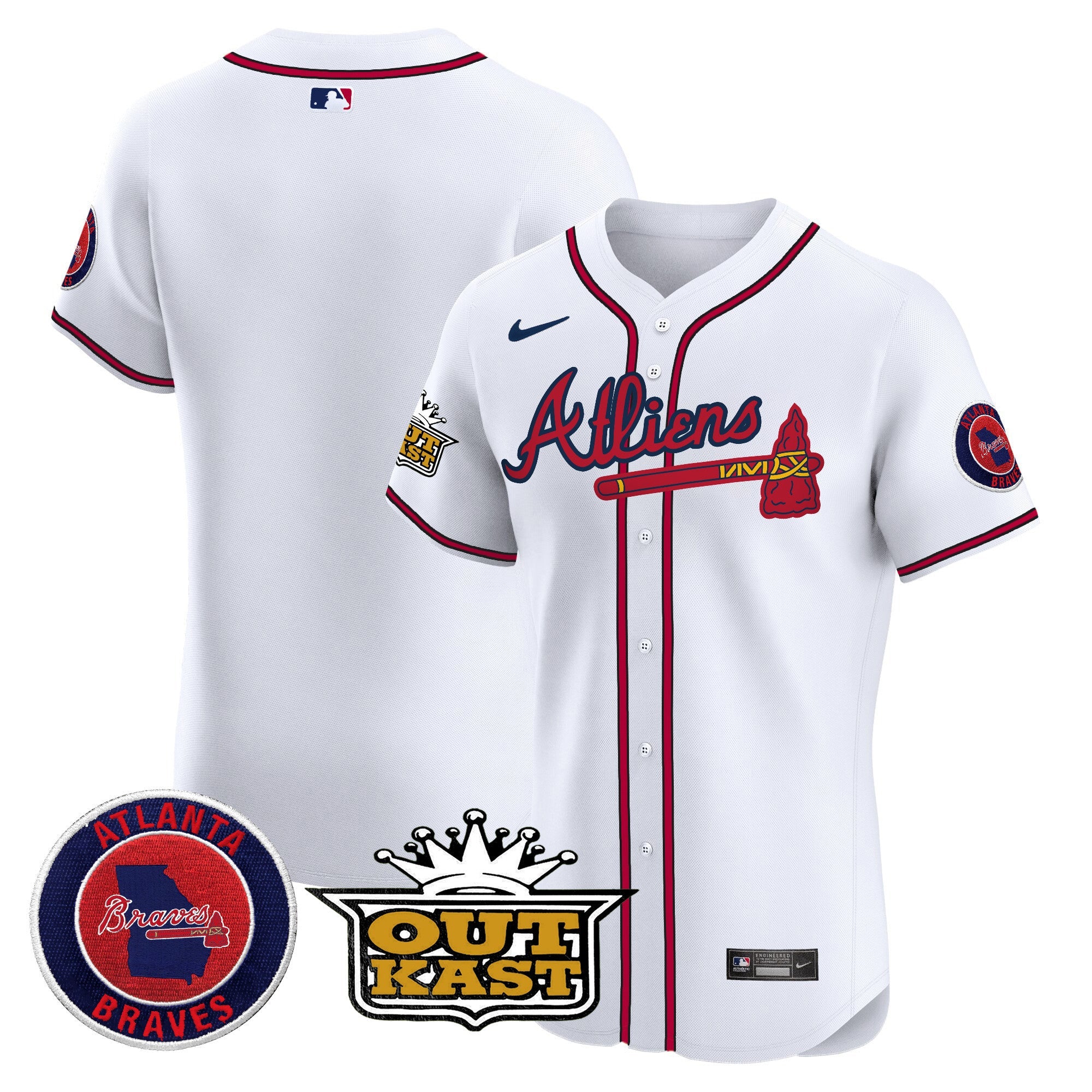 Men’s Atlanta Atliens Vapor Premier Elite Jersey