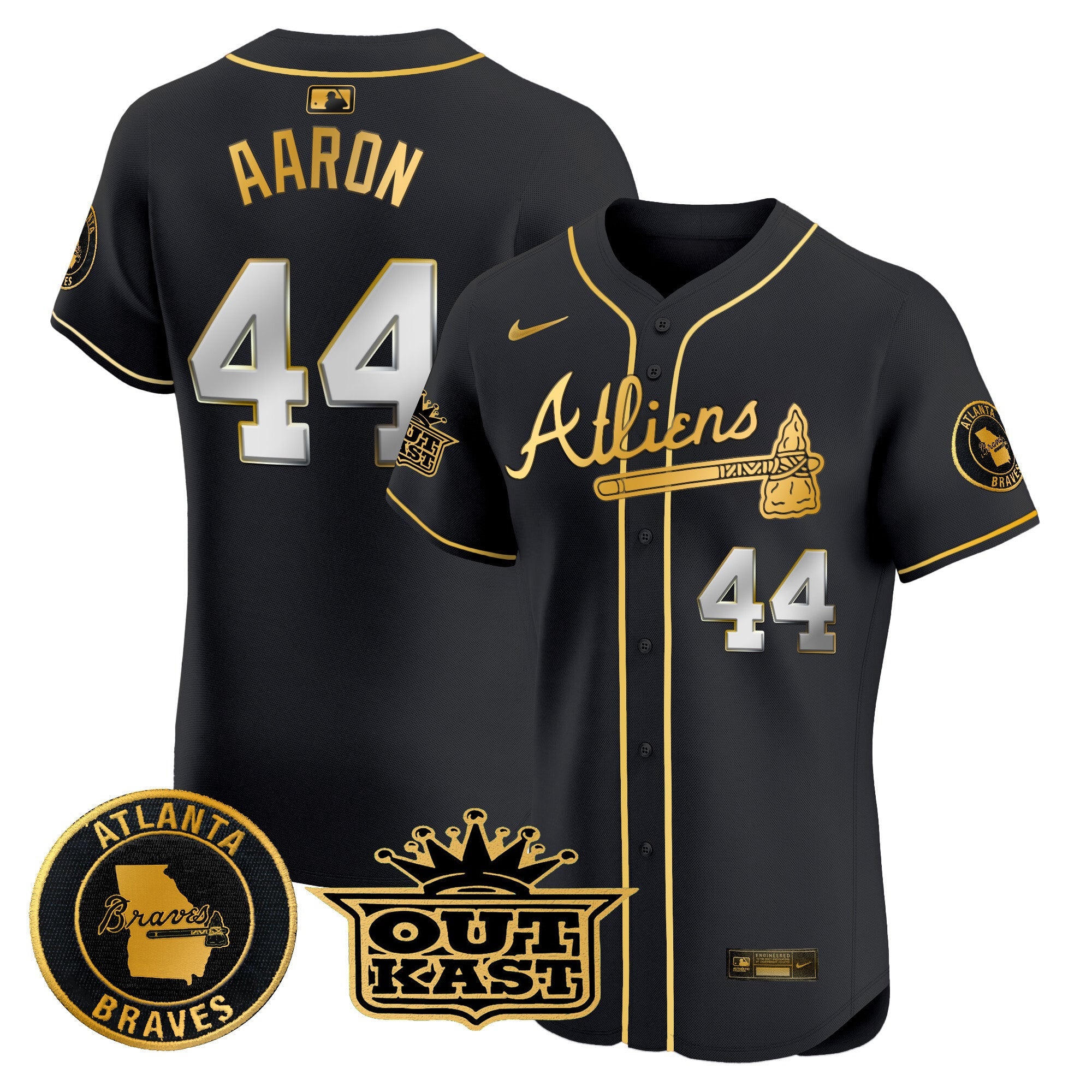 Men’s Atlanta Atliens Vapor Premier Elite Jersey