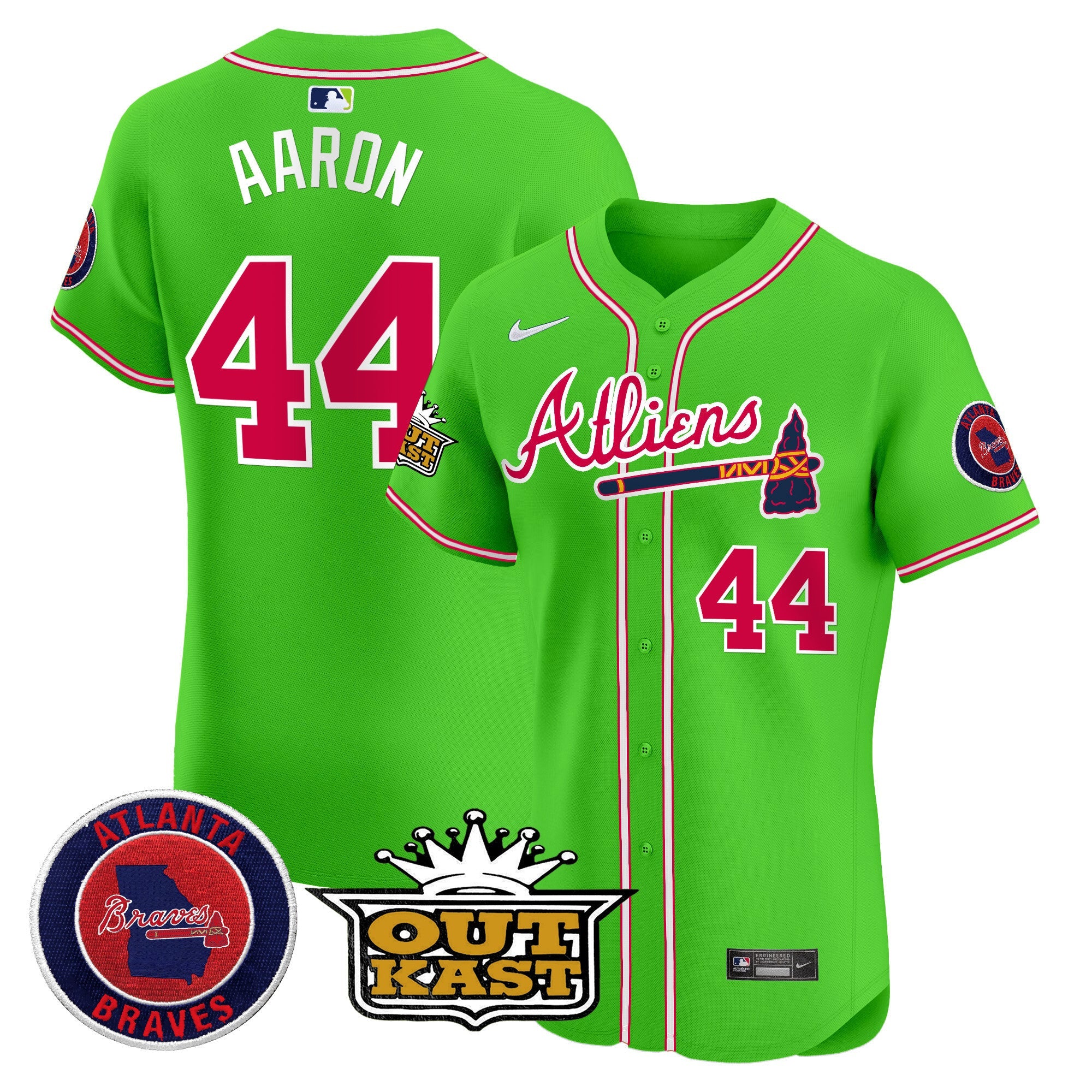 Men’s Atlanta Atliens Vapor Premier Elite Jersey