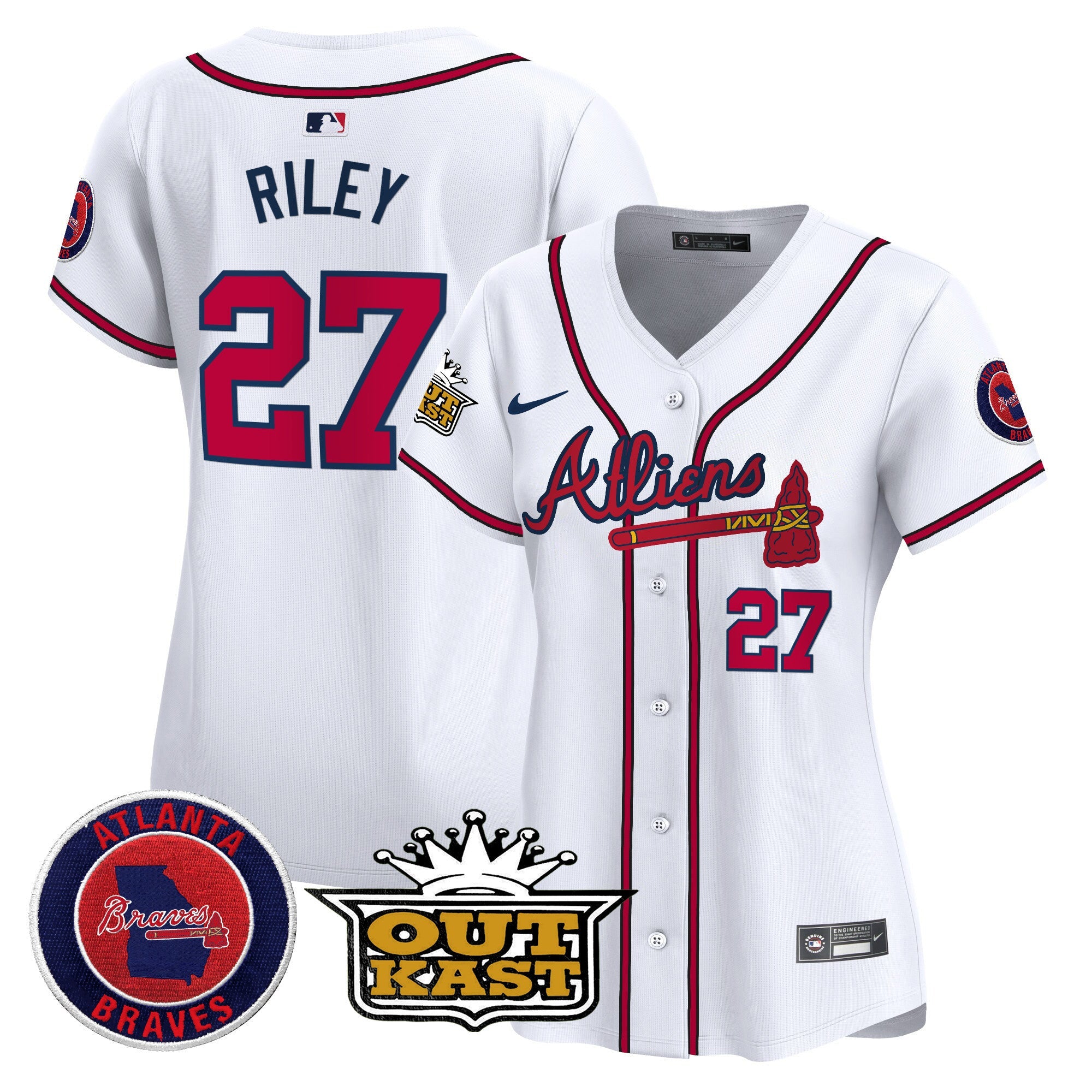 Women’s Atlanta Atliens Vapor Premier Limited Jersey