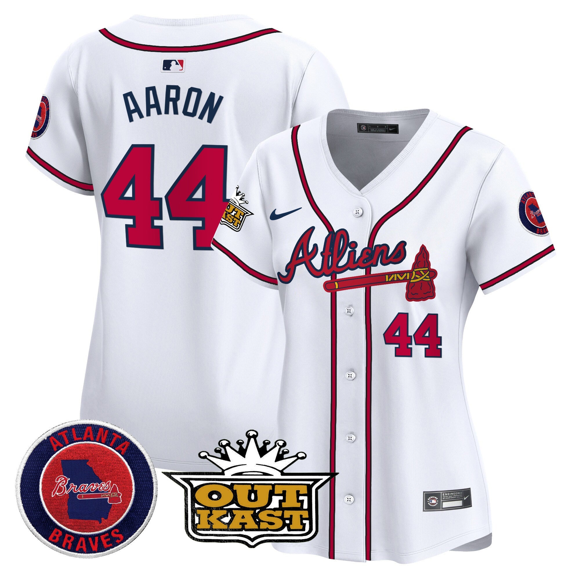 Women’s Atlanta Atliens Vapor Premier Limited Jersey
