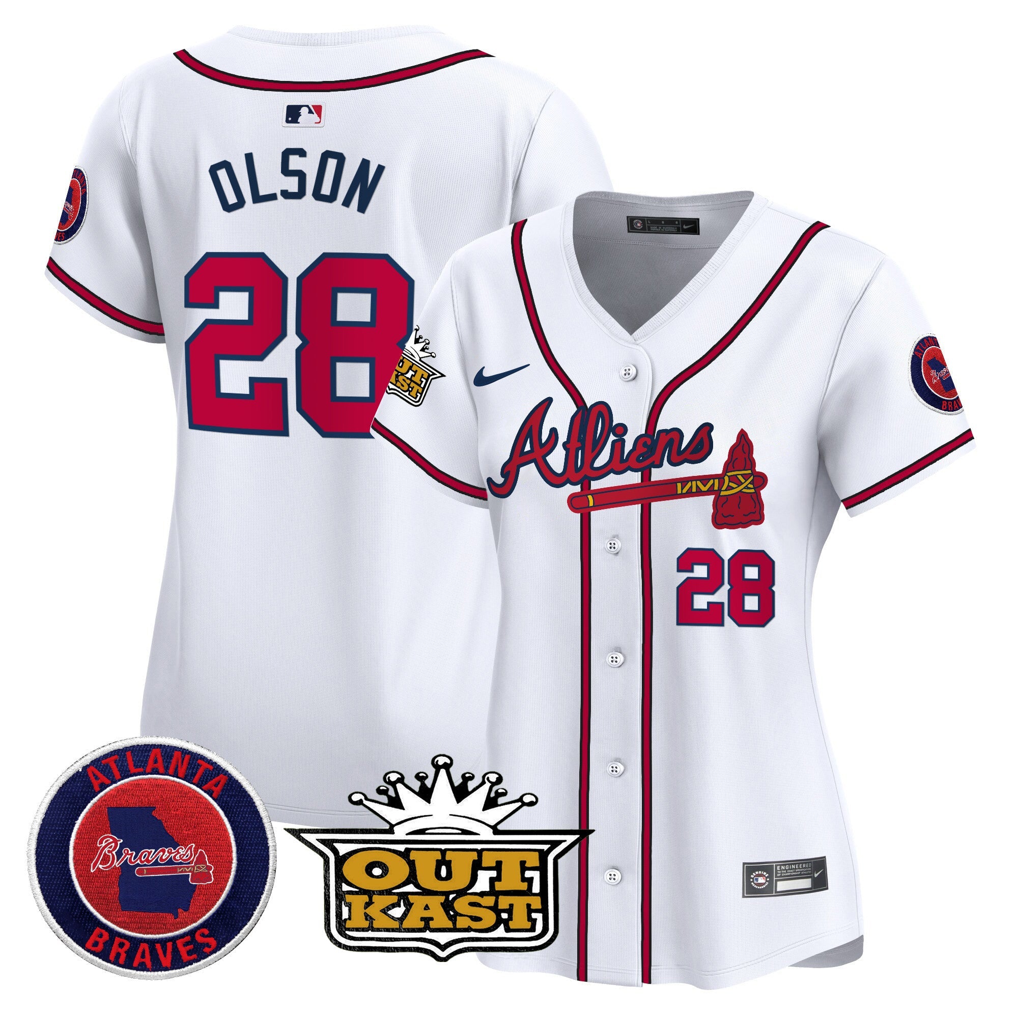 Women’s Atlanta Atliens Vapor Premier Limited Jersey