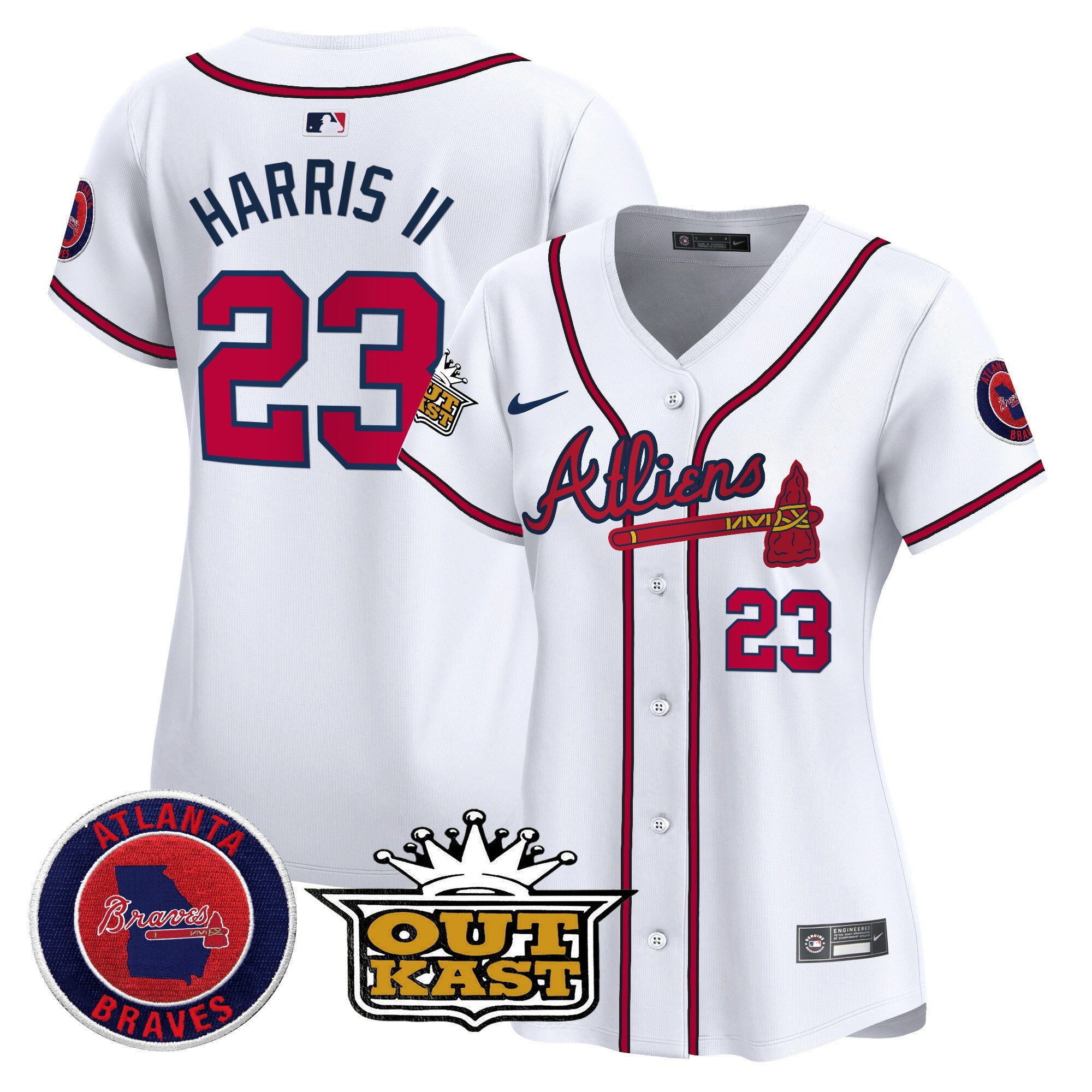 Women’s Atlanta Atliens Vapor Premier Limited Jersey