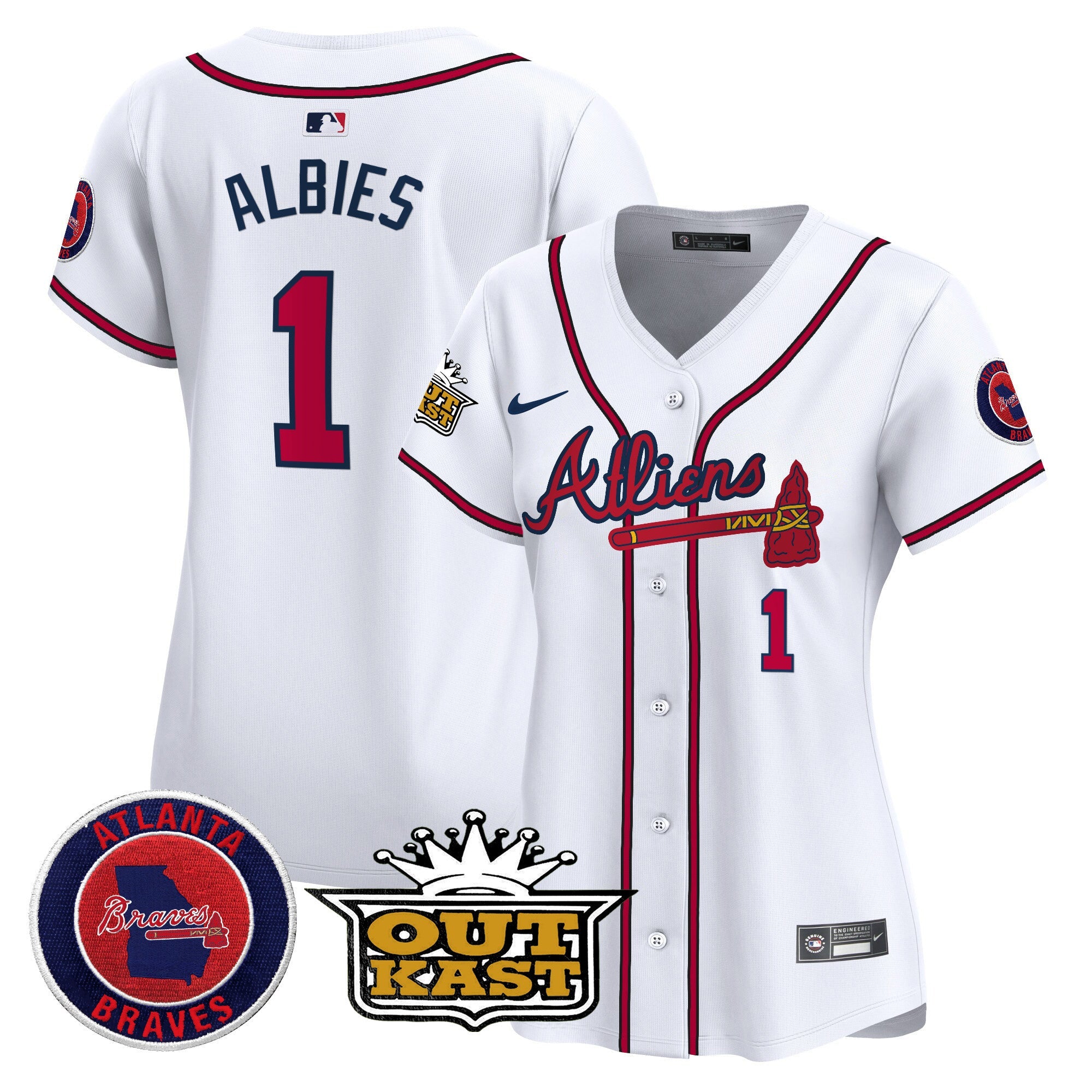 Women’s Atlanta Atliens Vapor Premier Limited Jersey