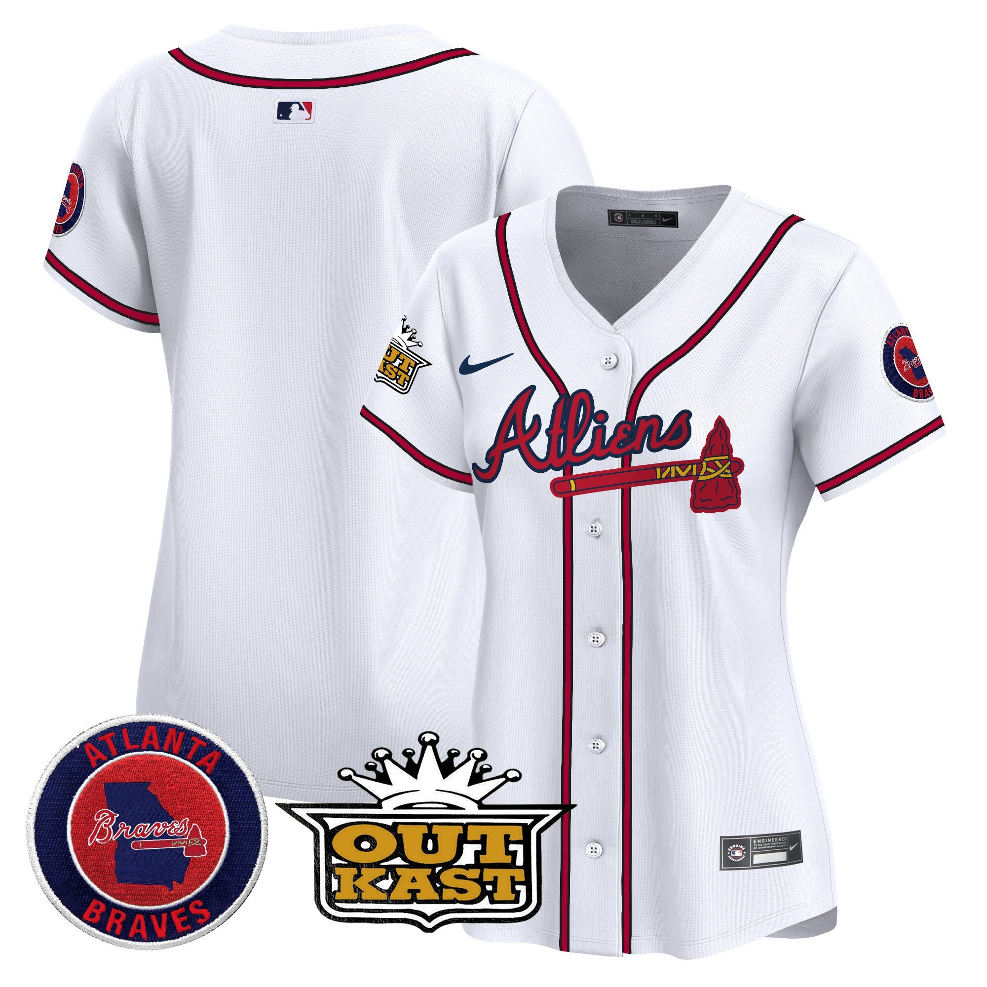 Women’s Atlanta Atliens Vapor Premier Limited Jersey