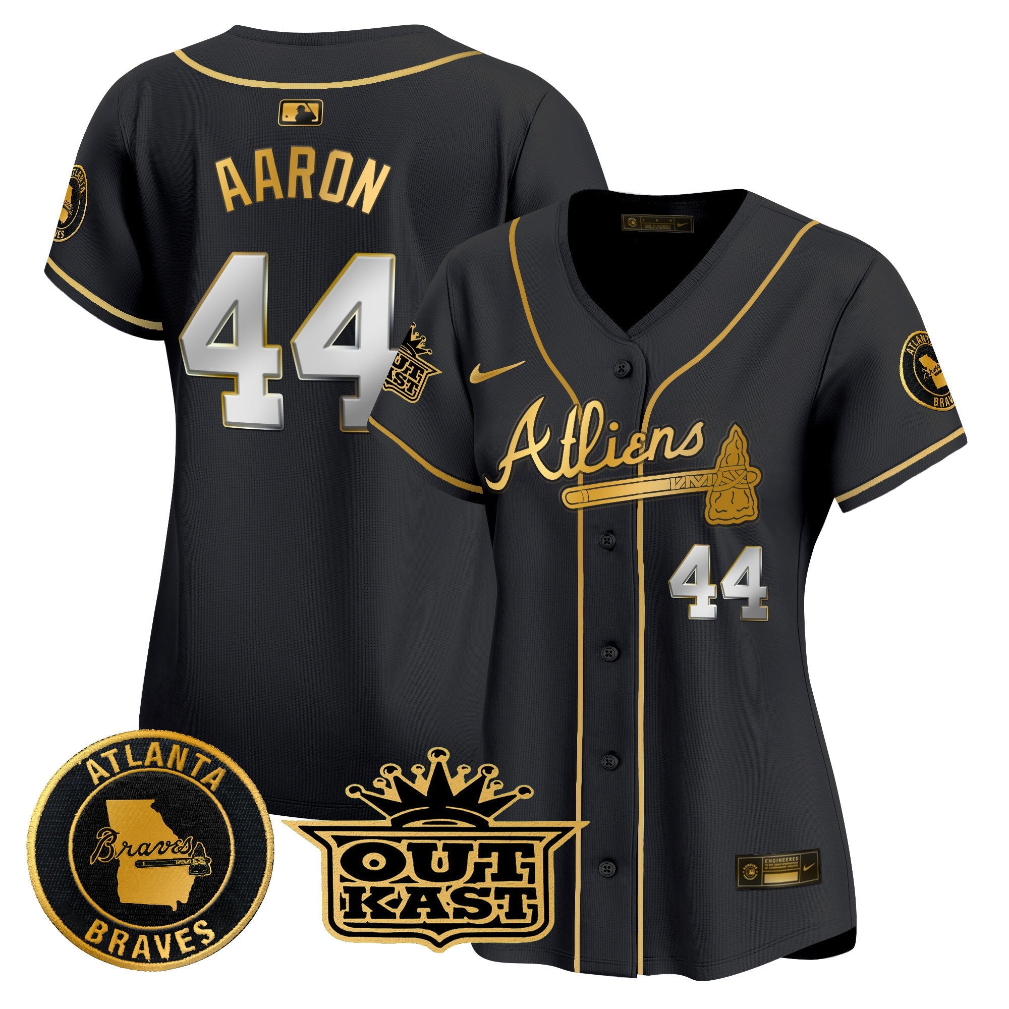 Women’s Atlanta Atliens Vapor Premier Limited Jersey