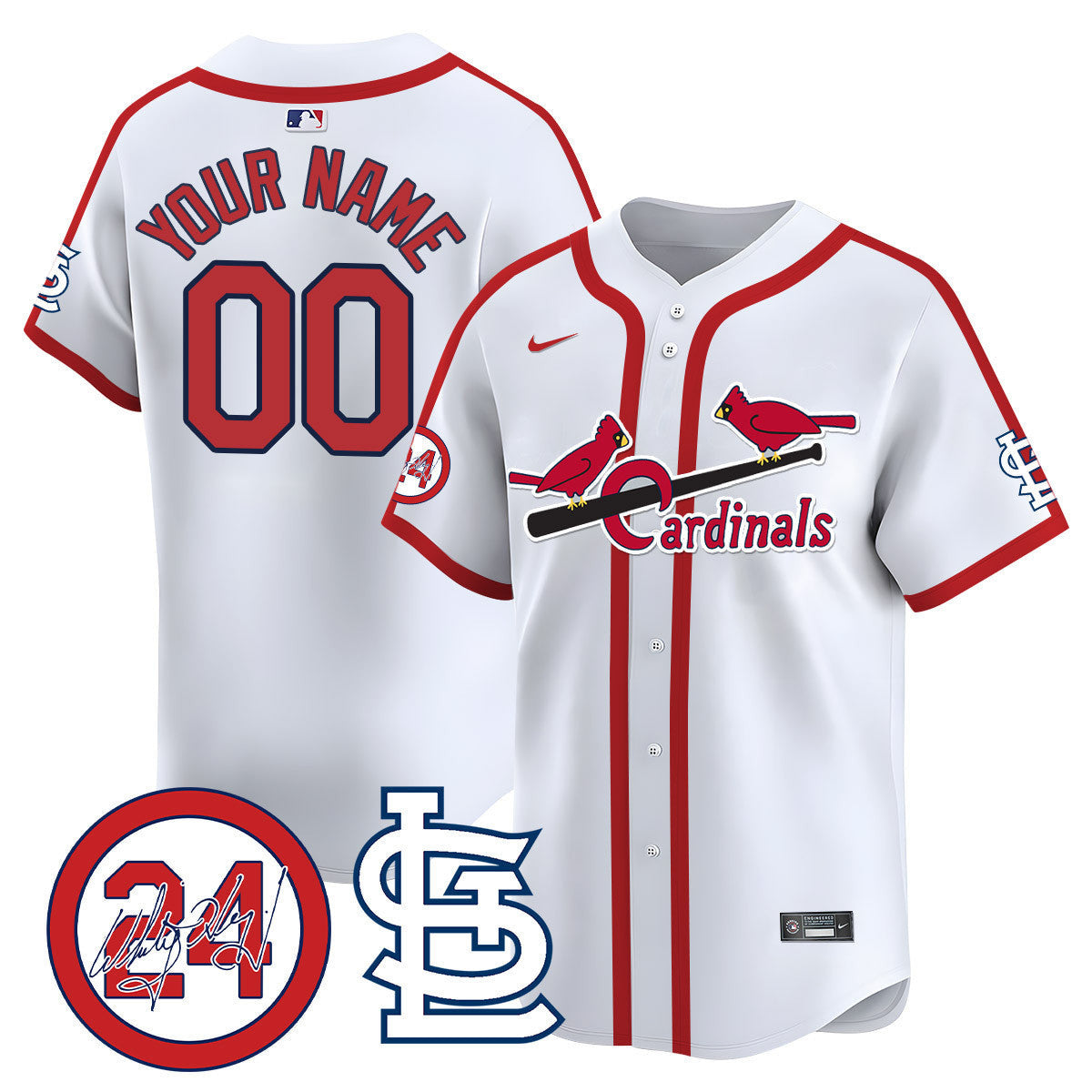 St. Louis Memorial Vapor Premier Limited Custom Jersey