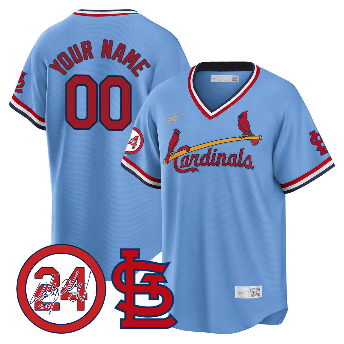 St. Louis Memorial Vapor Premier Limited Custom Jersey