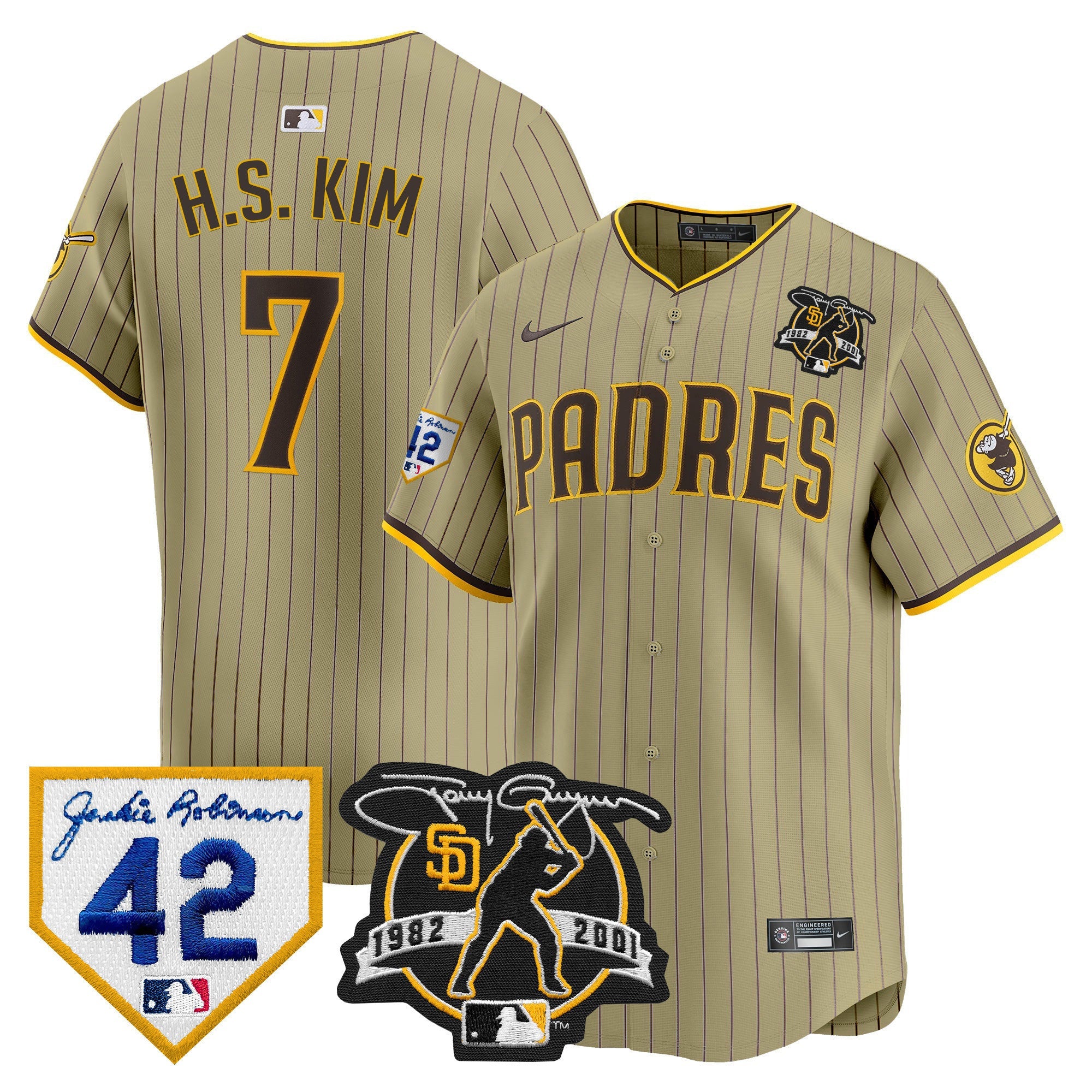 Men’s 2024 Tony Gwynn & Robinson Patch Vapor Premier Limited Jersey