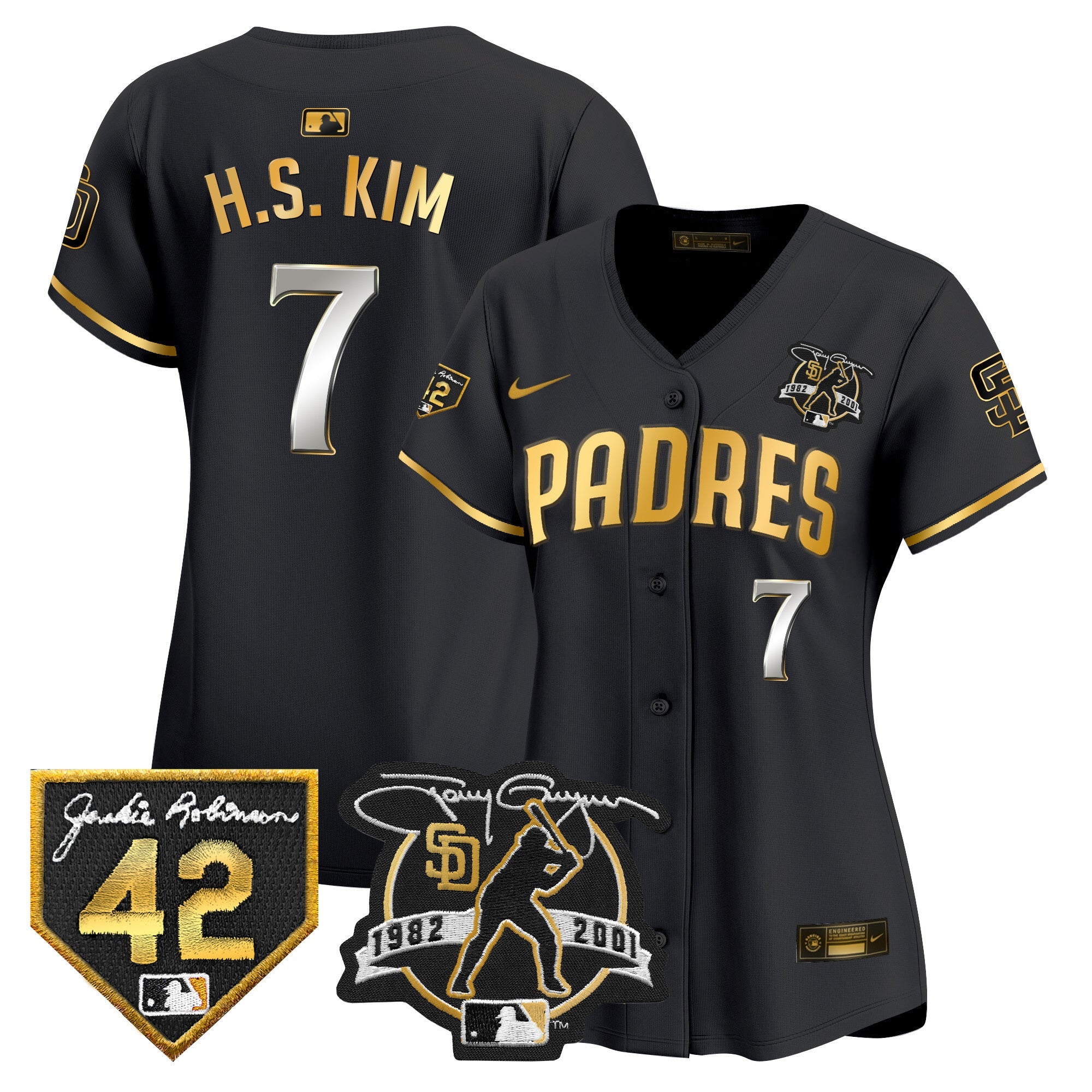 Women’s 2024 Tony Gwynn & Robinson Patch Vapor Premier Limited Jersey