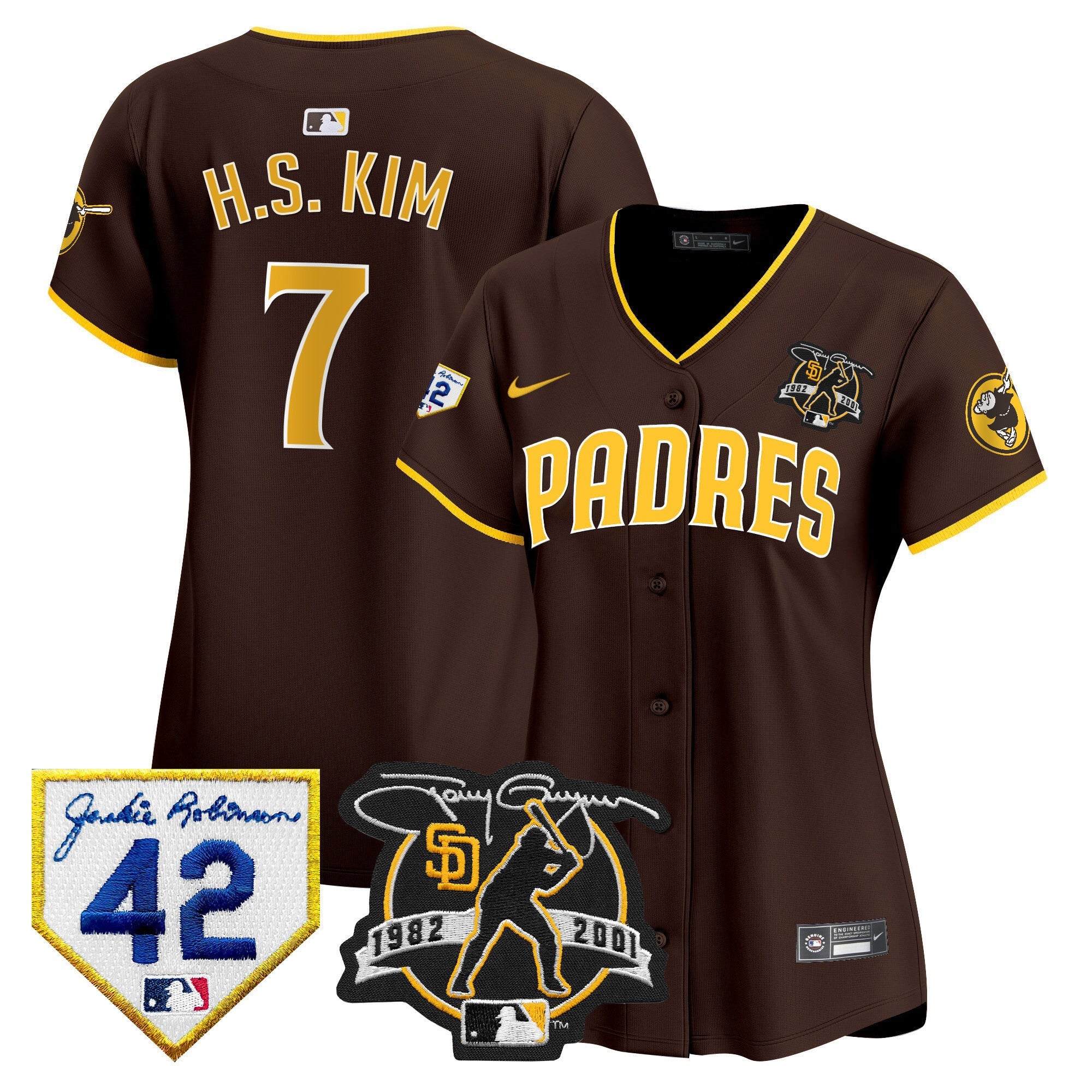 Women’s 2024 Tony Gwynn & Robinson Patch Vapor Premier Limited Jersey