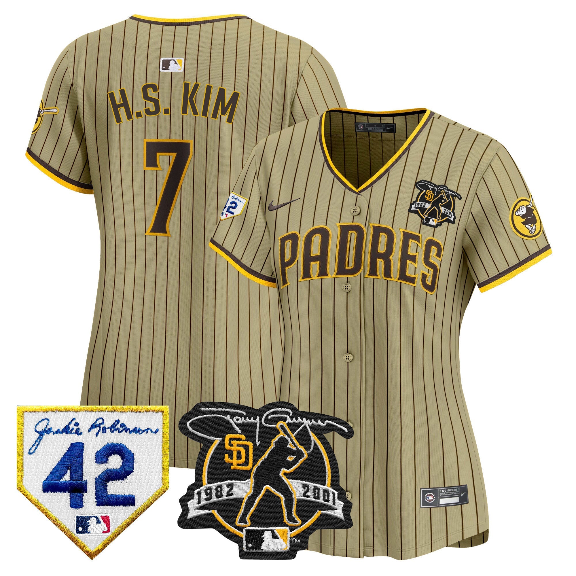 Women’s 2024 Tony Gwynn & Robinson Patch Vapor Premier Limited Jersey