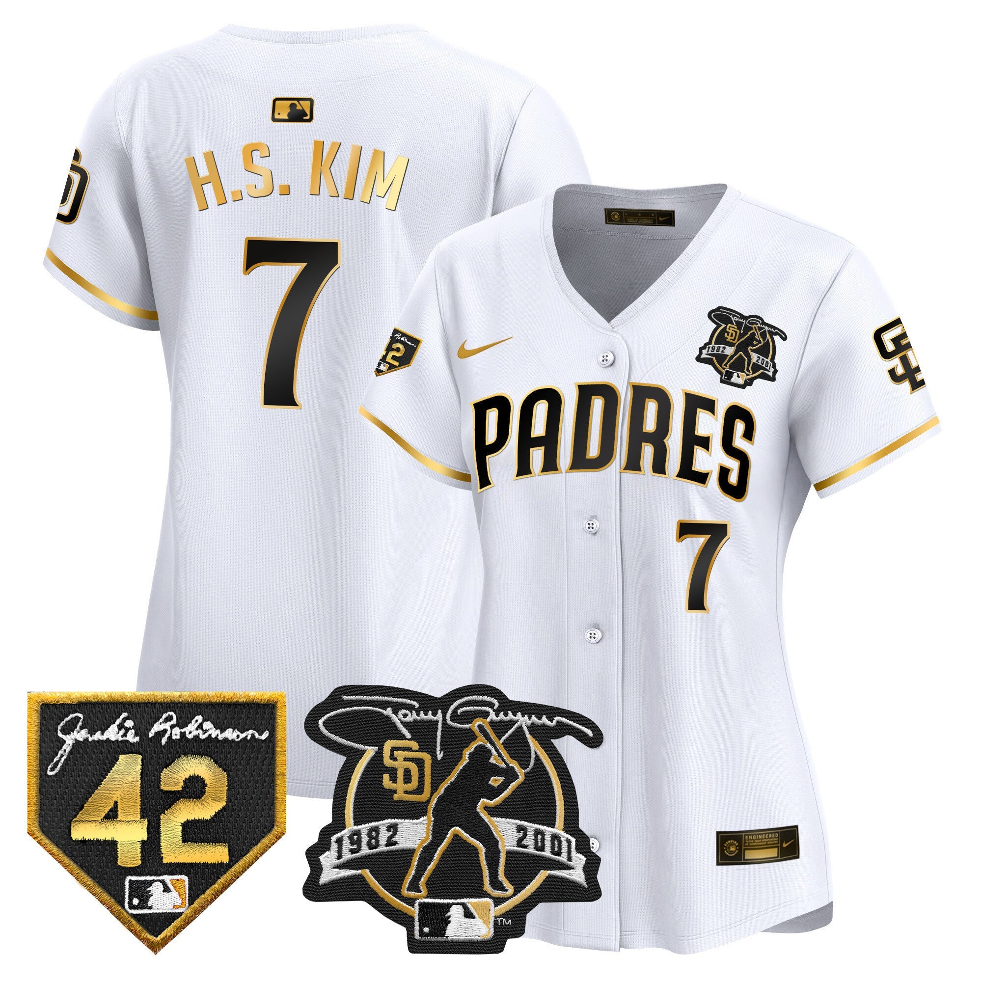 Women’s 2024 Tony Gwynn & Robinson Patch Vapor Premier Limited Jersey