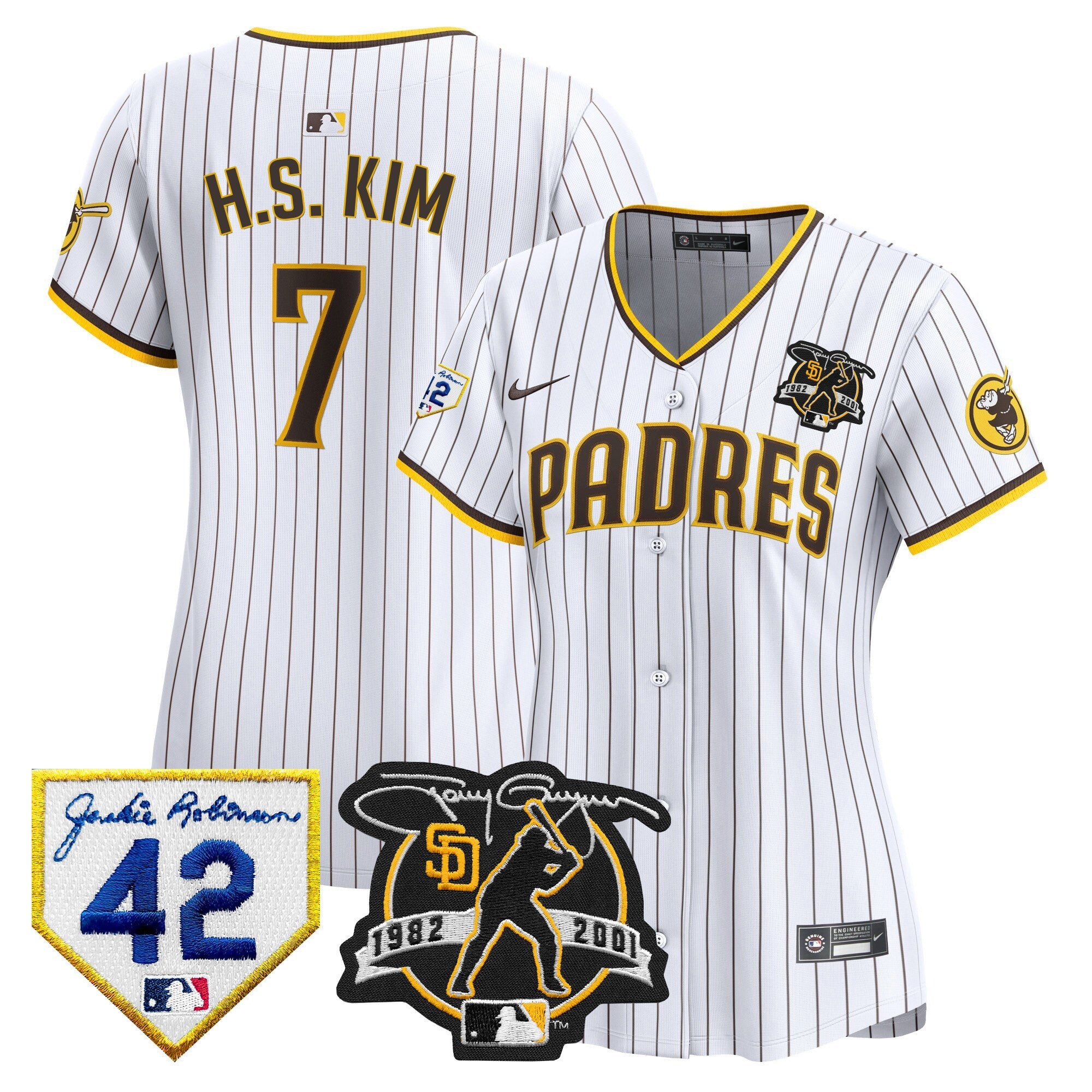 Women’s 2024 Tony Gwynn & Robinson Patch Vapor Premier Limited Jersey