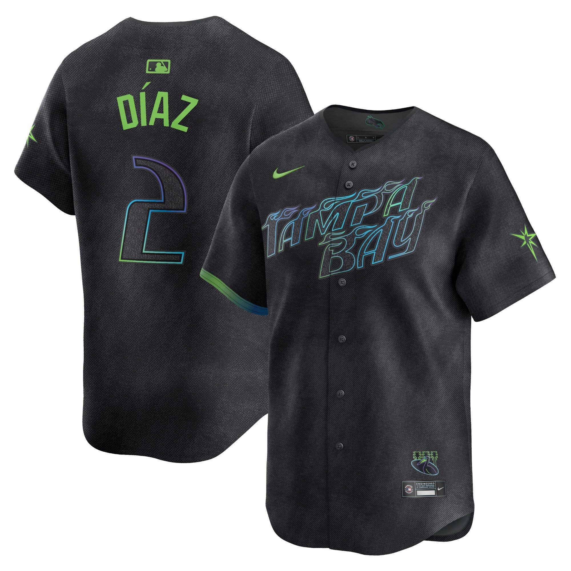 Men’s Tampa Bay 2024 City Connect Vapor Premier Limited Jersey – Charcoal