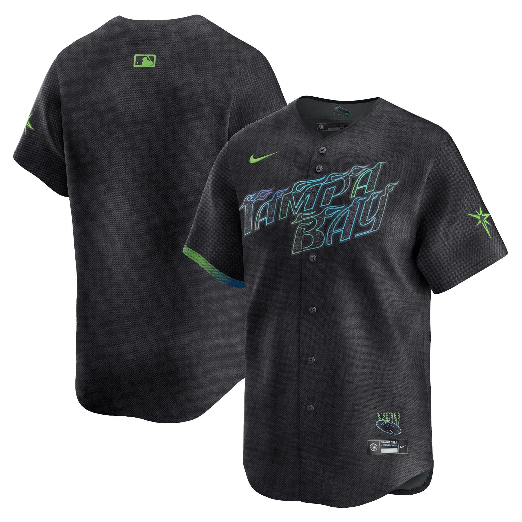 Men’s Tampa Bay 2024 City Connect Vapor Premier Limited Jersey – Charcoal