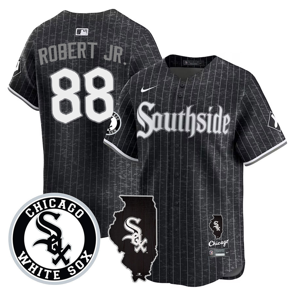Men’s Chicago 2024 City Connect Vaper Premier Limited Jersey