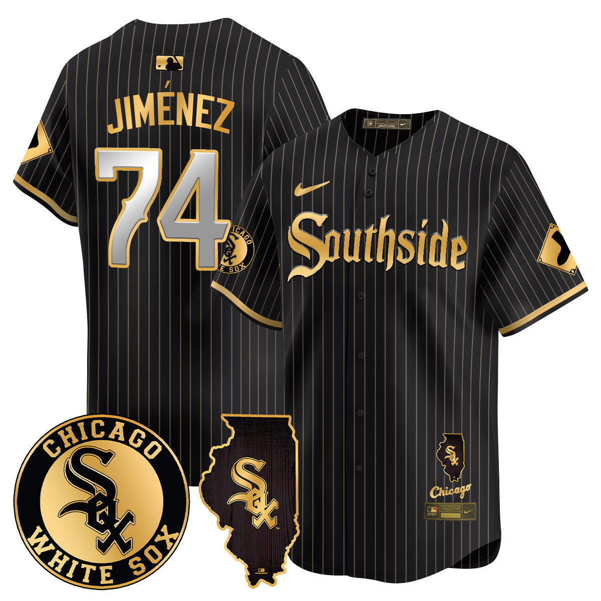 Men’s Chicago 2024 City Connect Vaper Premier Limited Jersey